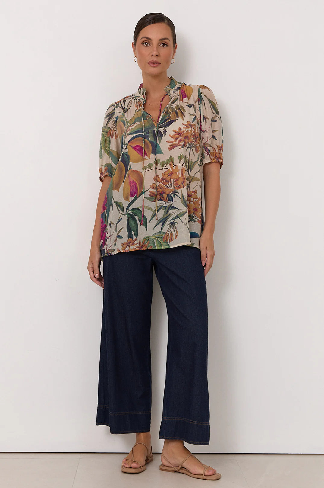 Sandra Seville Print Top (Print)