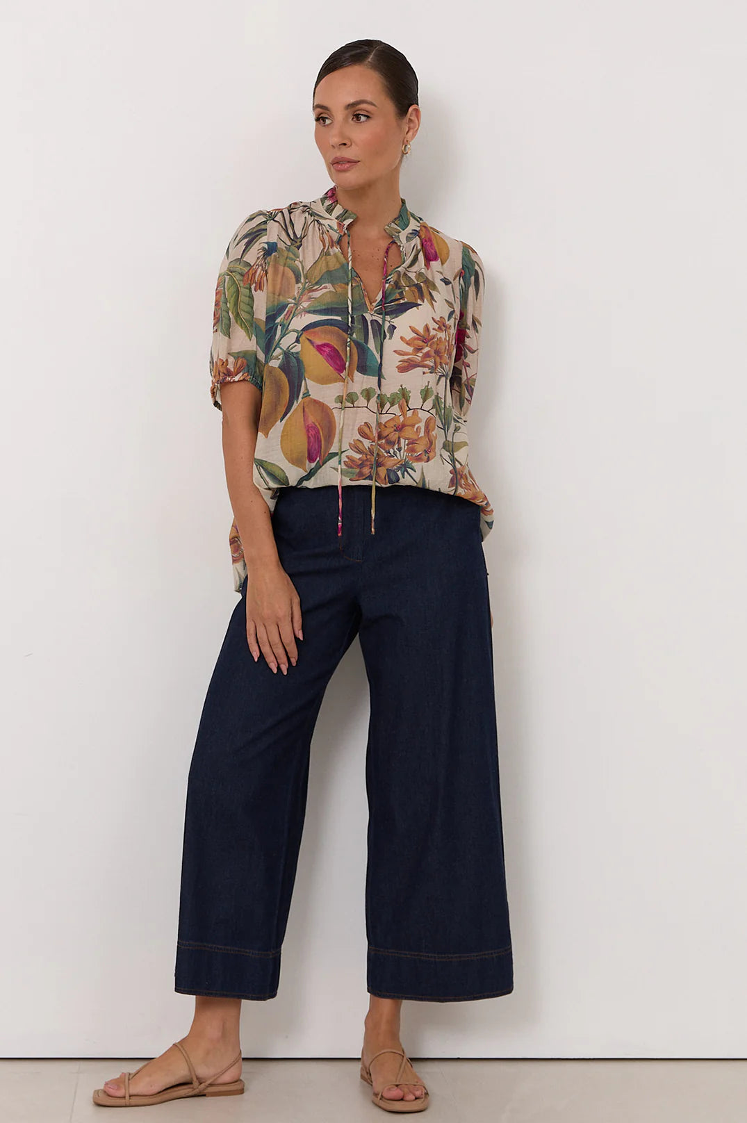 Sandra Seville Print Top (Print)