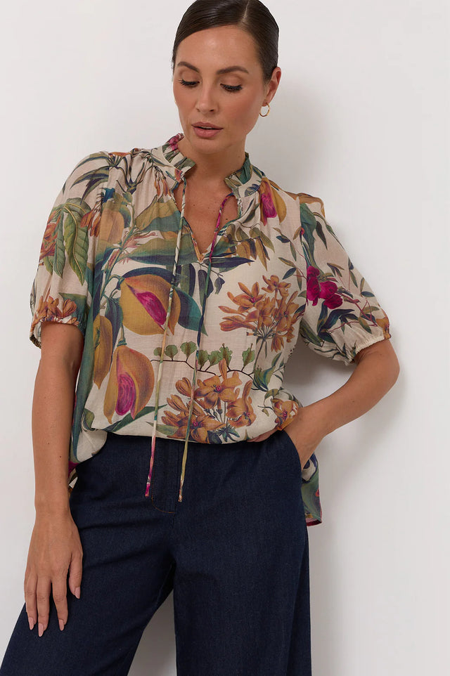 Sandra Seville Print Top (Print)