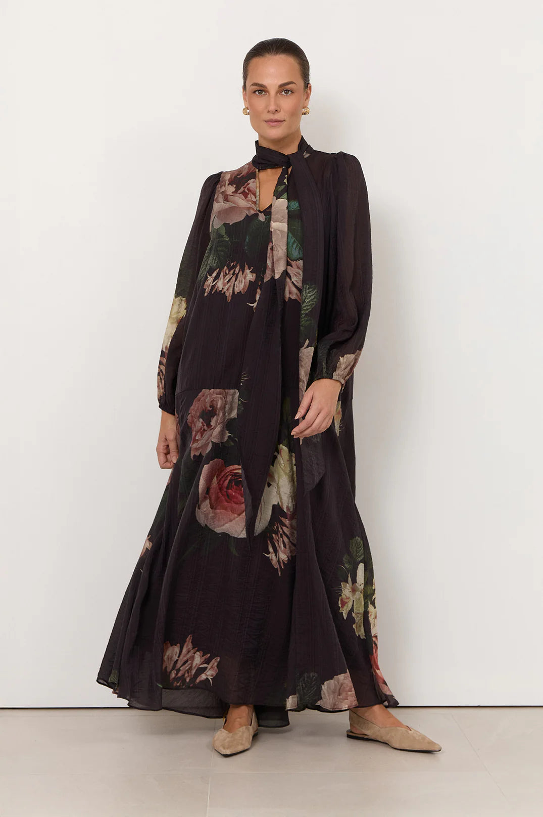 Penelope Chandon Print Maxi Dress (Print)
