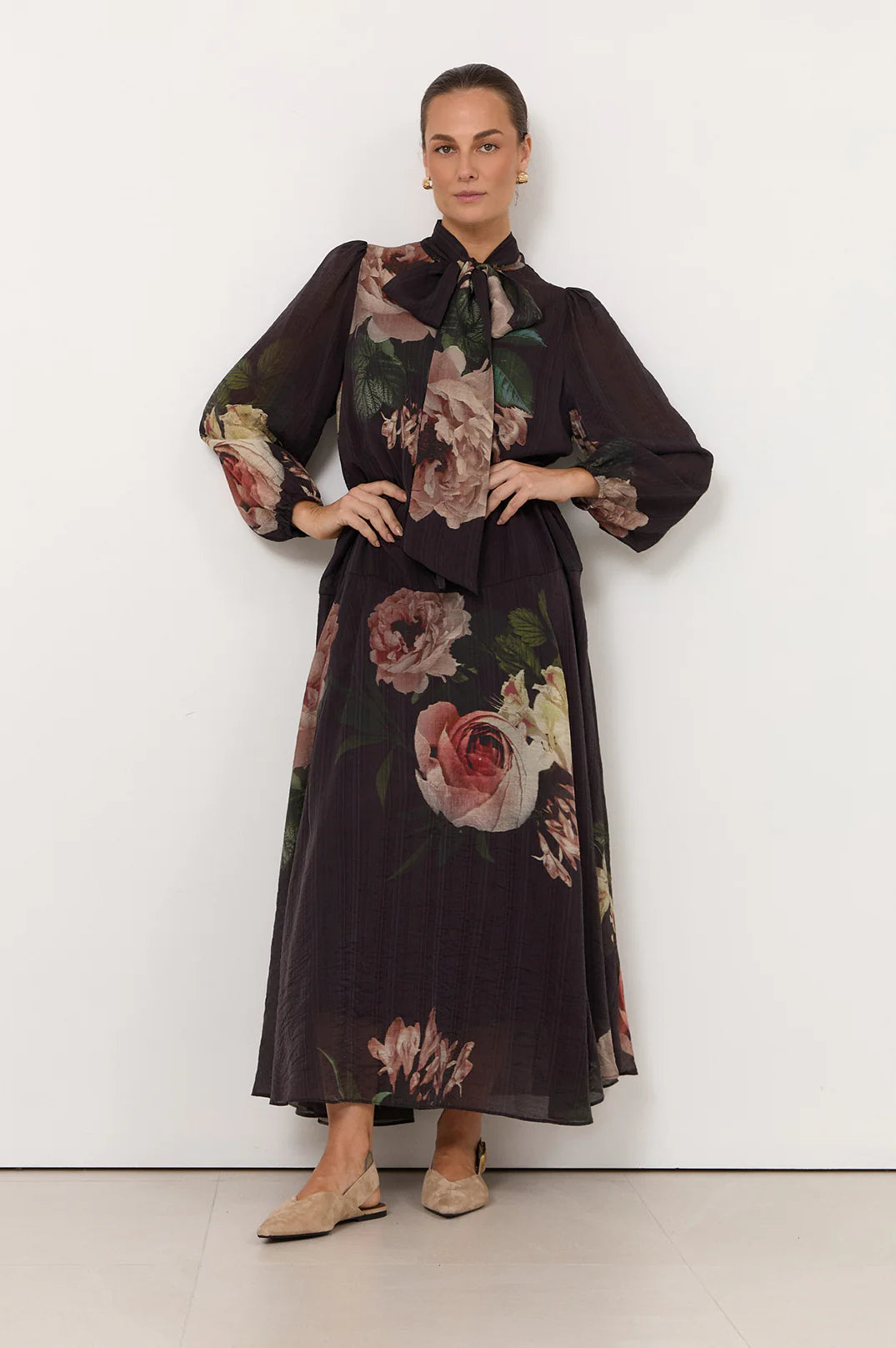 Penelope Chandon Print Maxi Dress (Print)