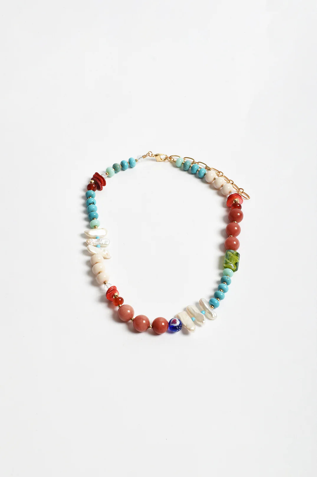 Summer Mix Bead Necklace (Multi)