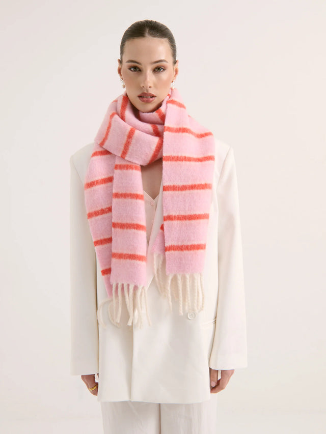 Cotton Candy Fluffy Scarf
