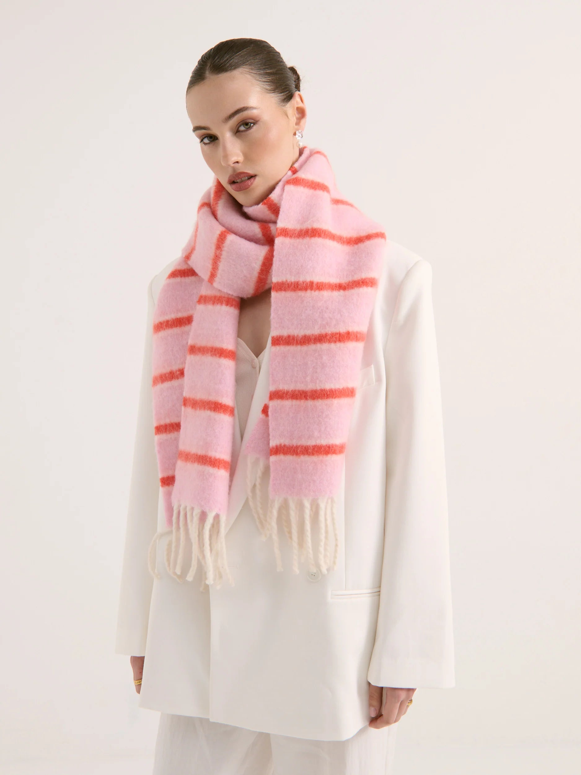 Cotton Candy Fluffy Scarf