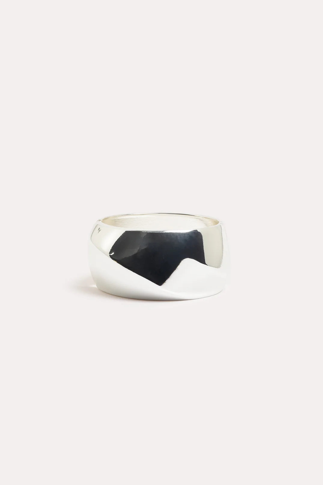 Wide Bevelled Metal Event Cuff