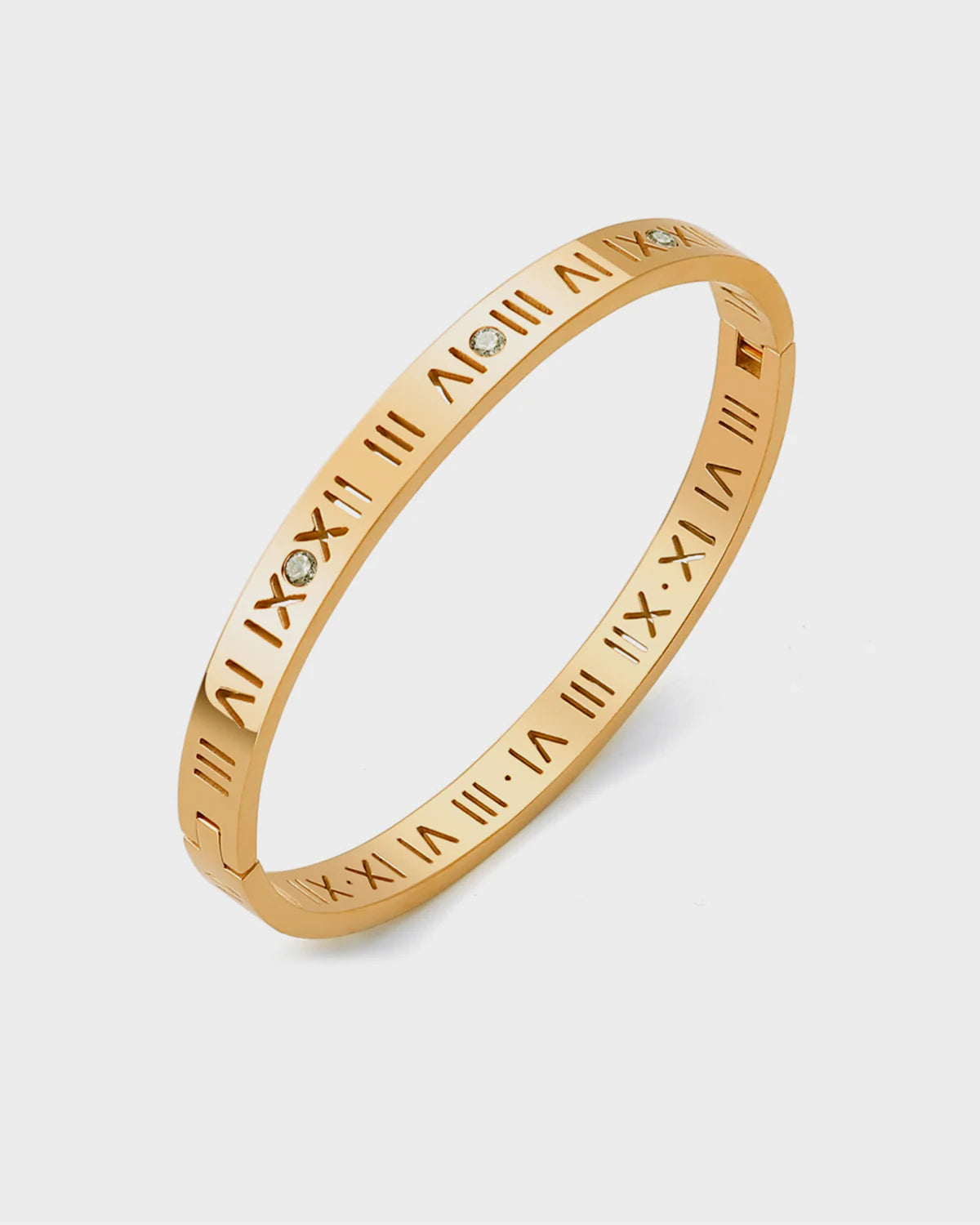 Soho Bracelet – 18K Gold-Plated Minimalist Cuff Bracelet