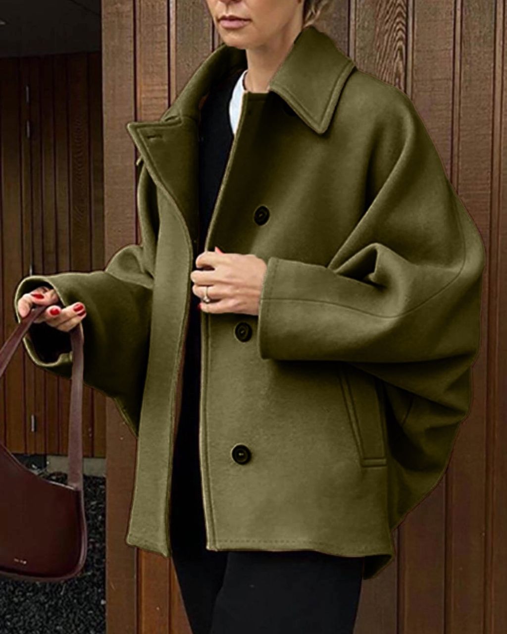 BAT WING COAT