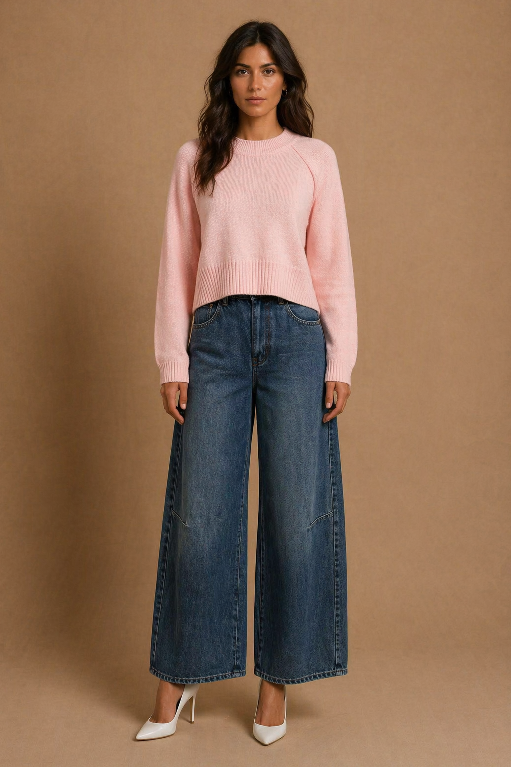 RAGLAN CROP JUMPER