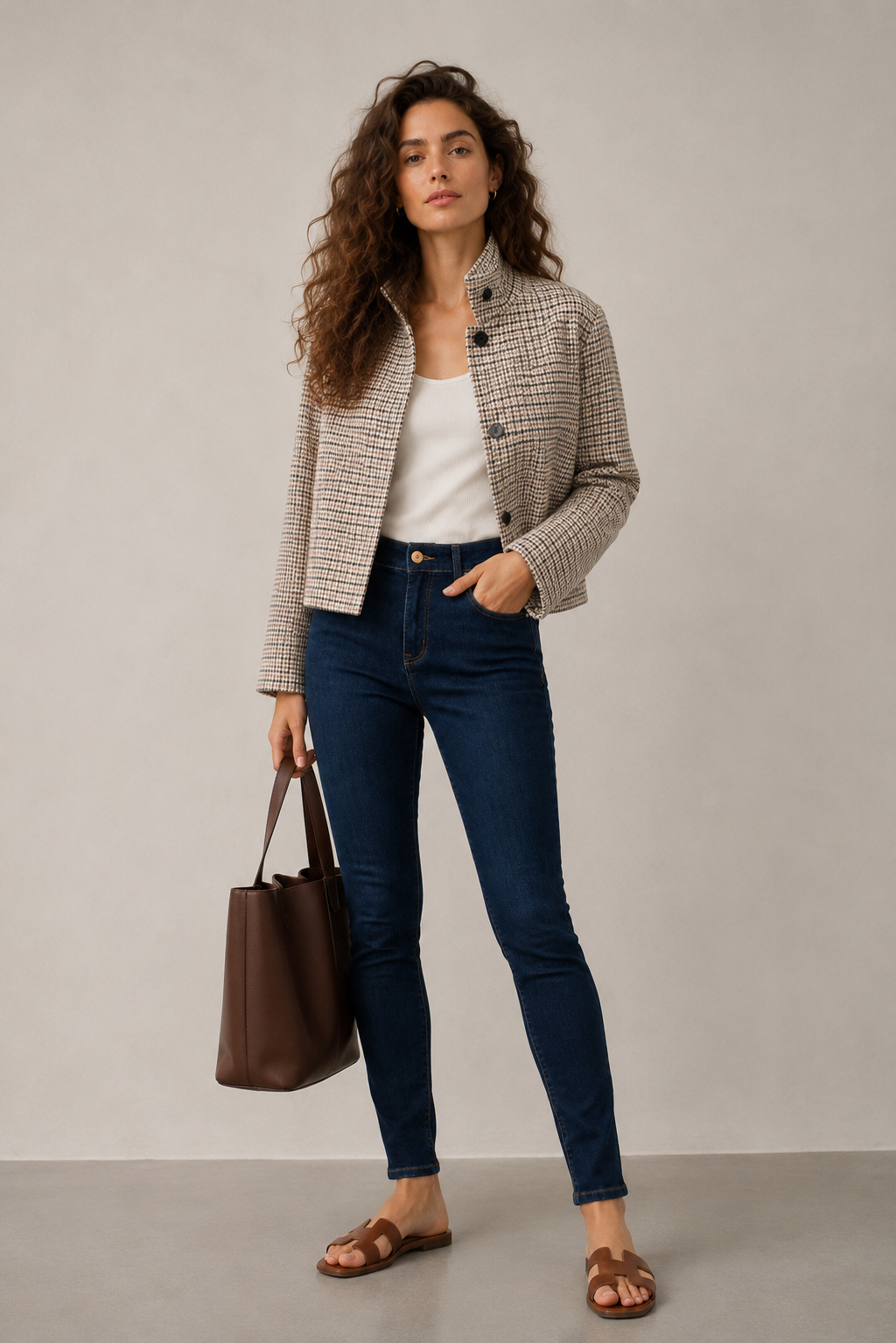 HOUNDSTOOTH JACKET