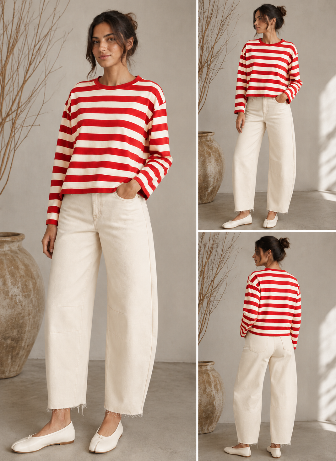 Long Sleeve Stripe Tee