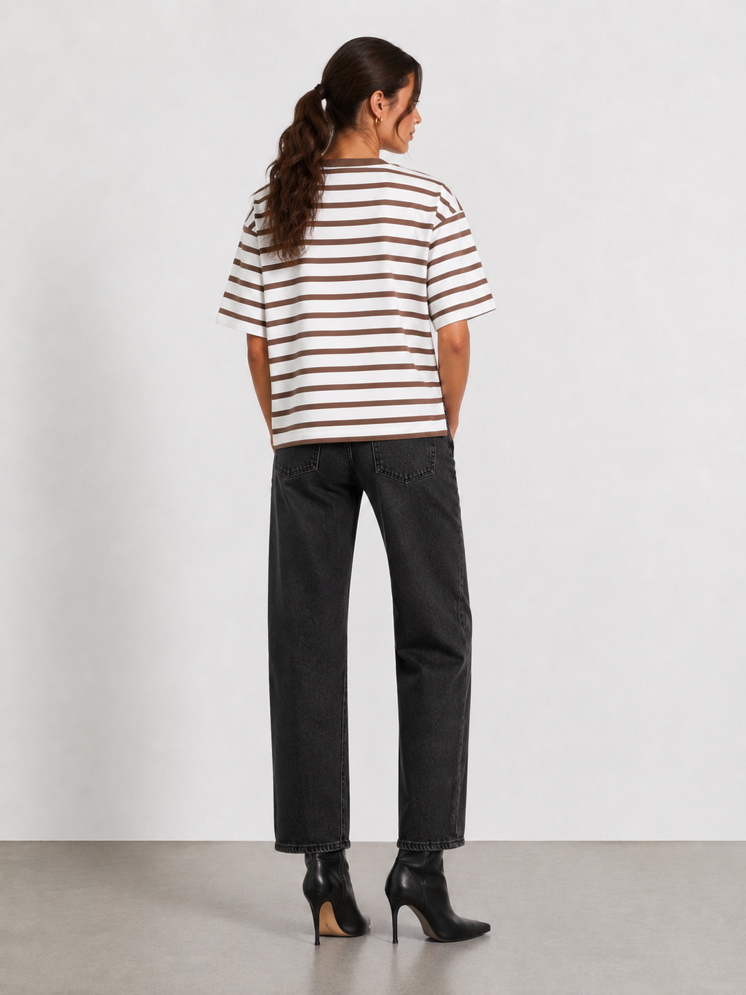 STRIPE BOX TEE