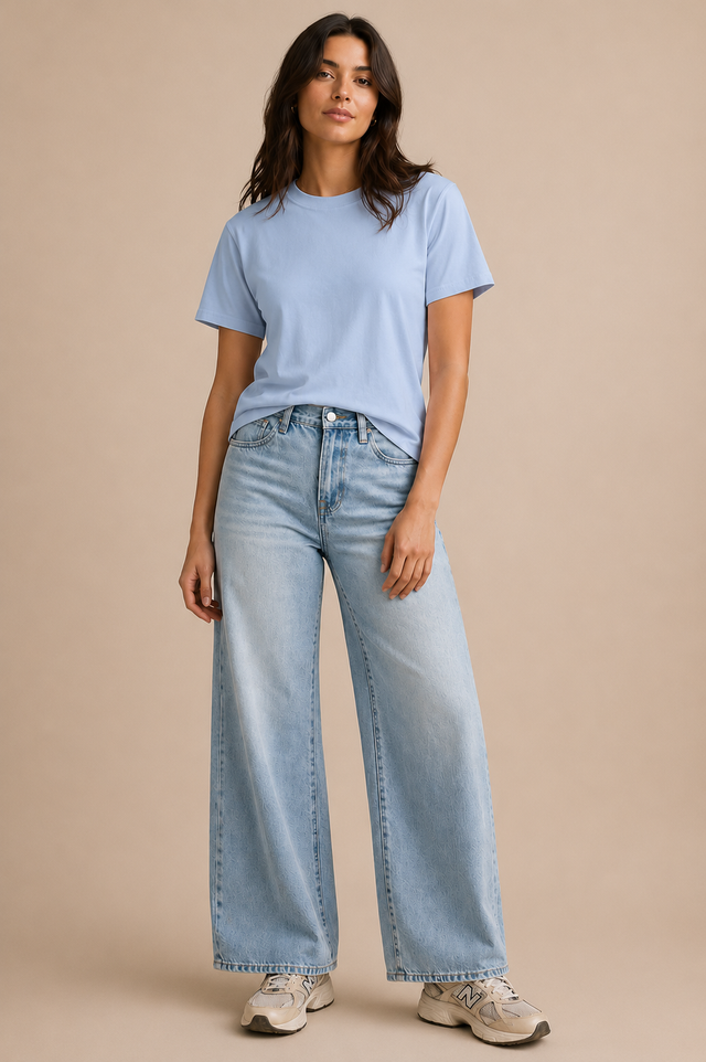 Classic Cotton Crew Neck Tee
