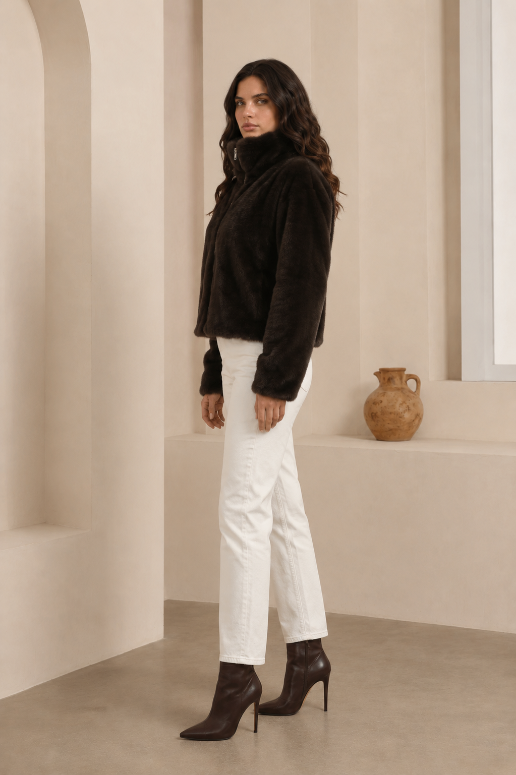 FAUX FUR BOMBER - PRE ORDER