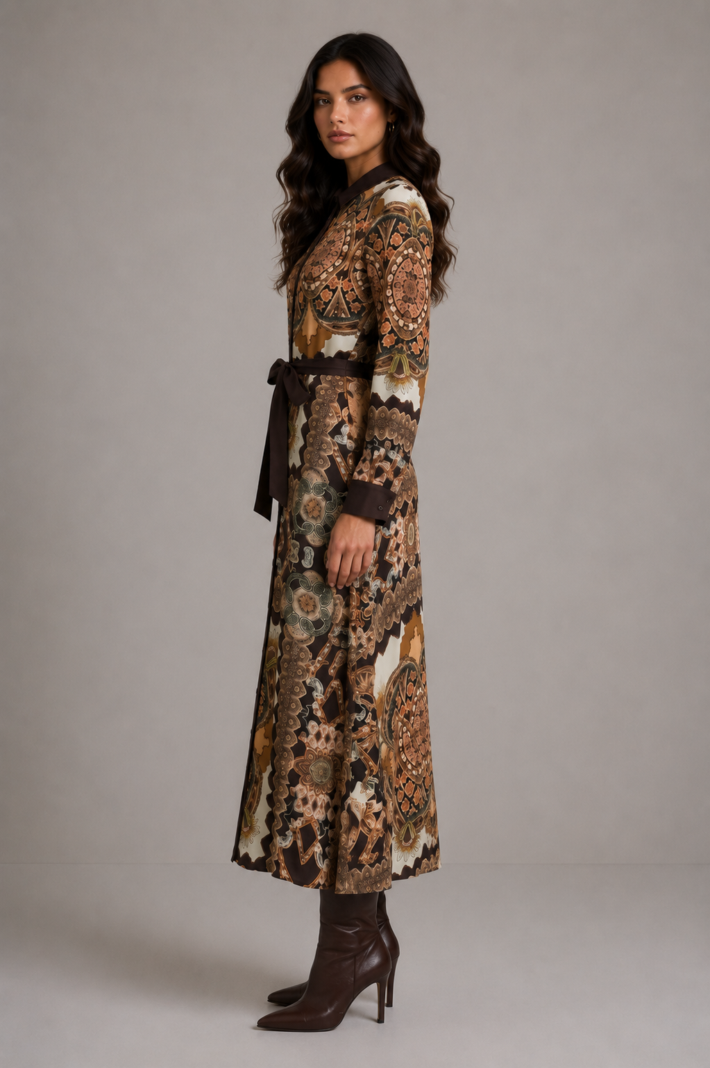 TRIBAL MAXI DRESS