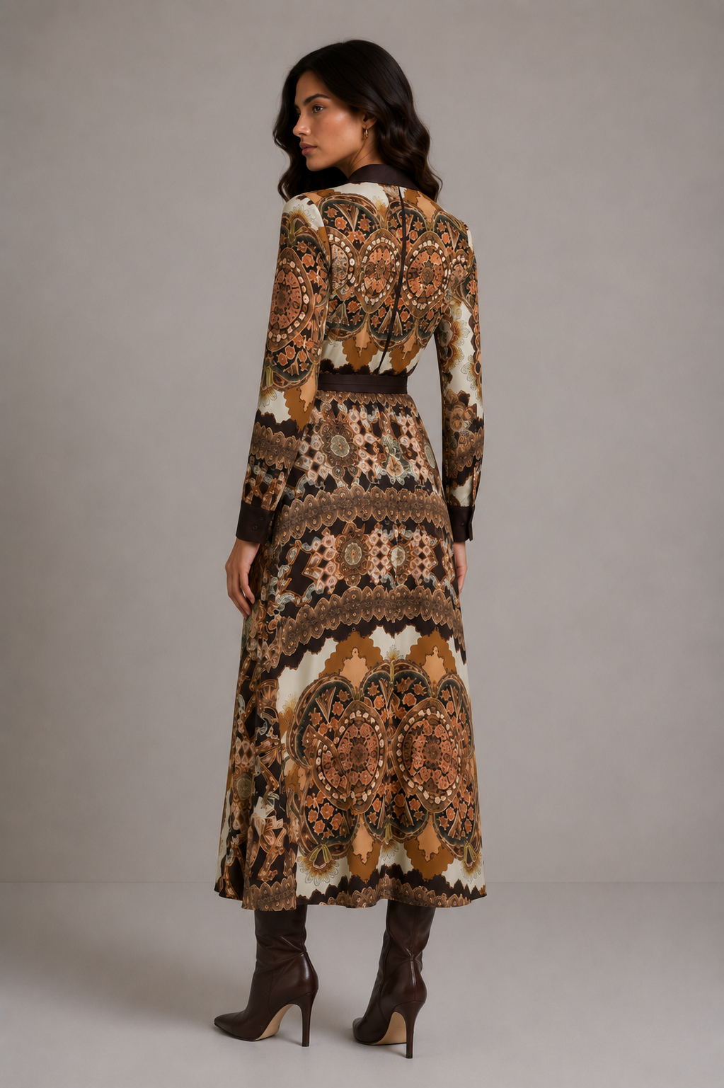 TRIBAL MAXI DRESS