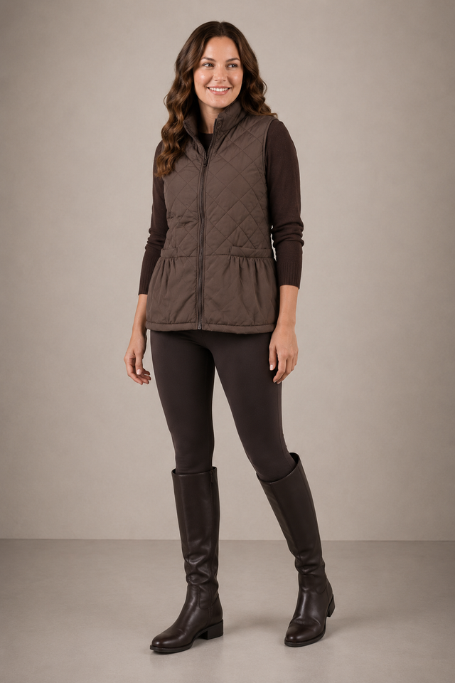 PUFFER STITCH VEST