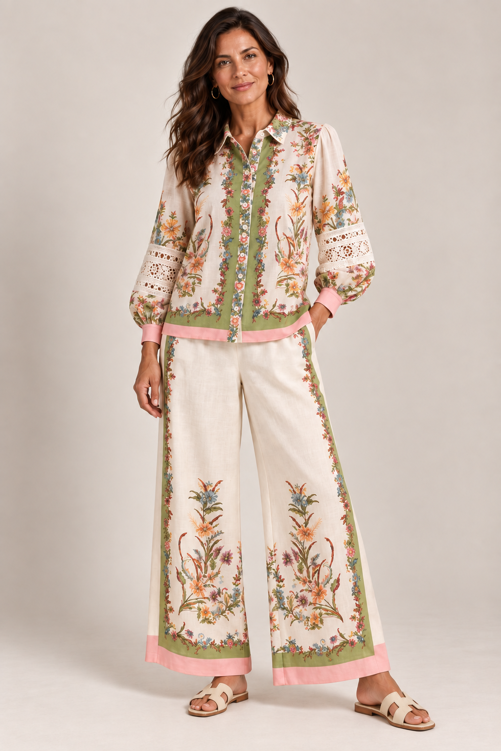 FLORENCE SHIRT AND PANT SET