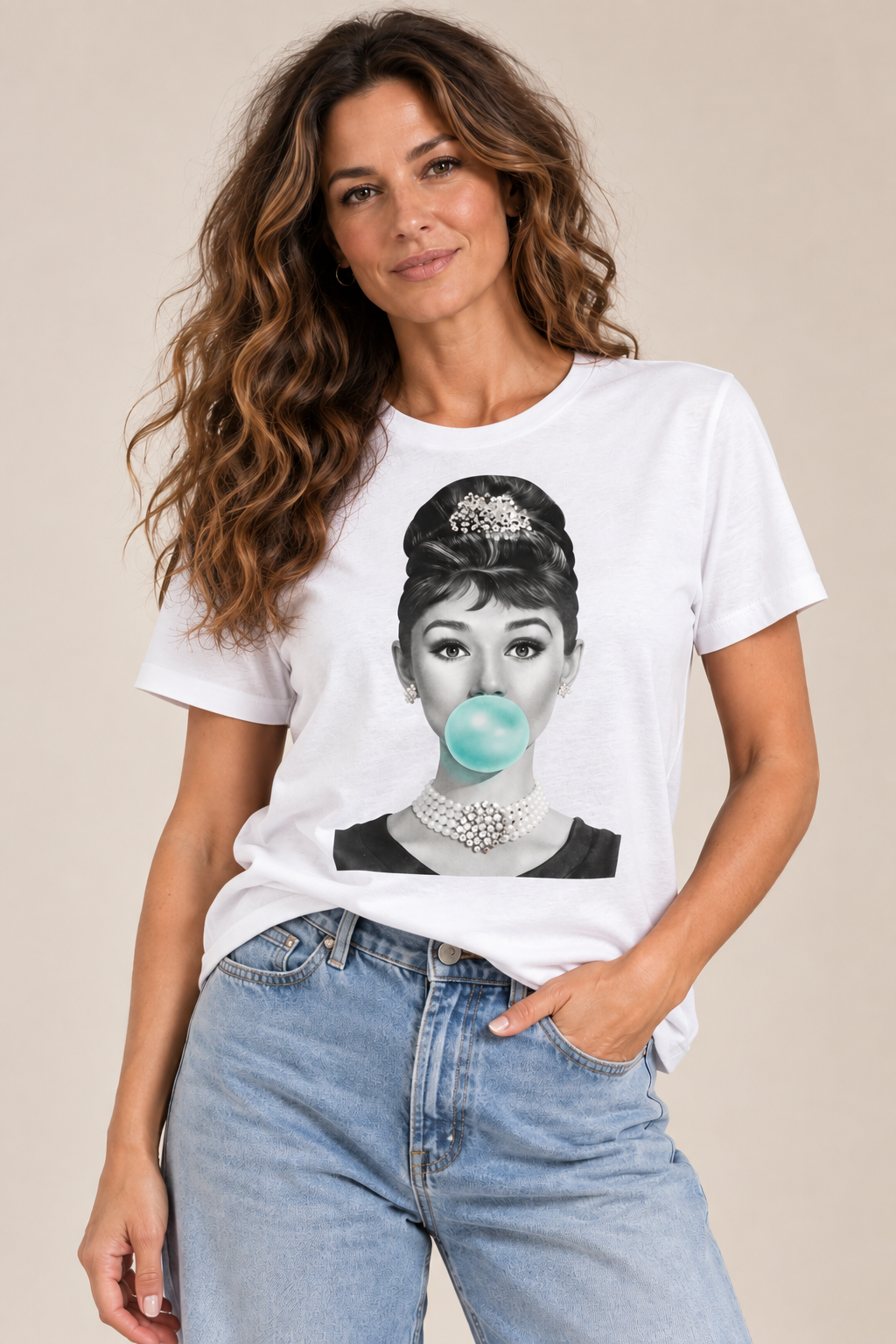 AUDREY BUBBLEGUM TEE