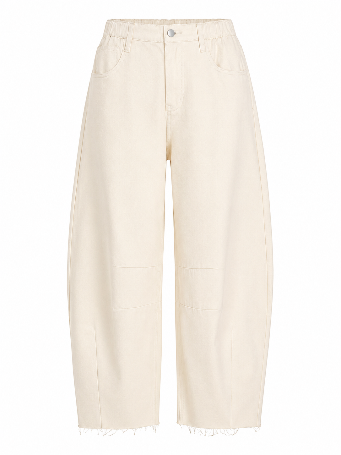 THE BARREL PANT- IVORY