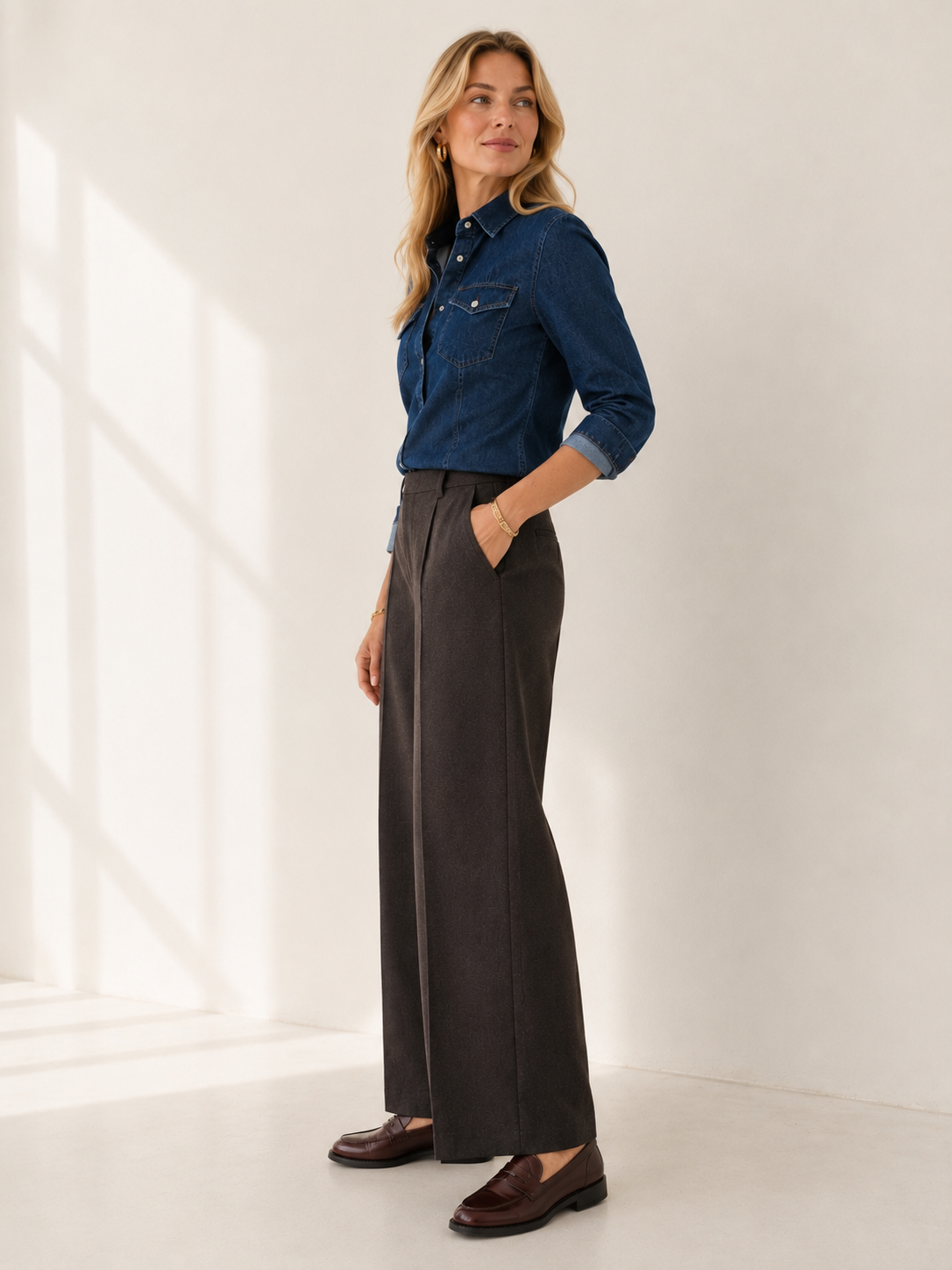PINTUCK CLASSIC PANT