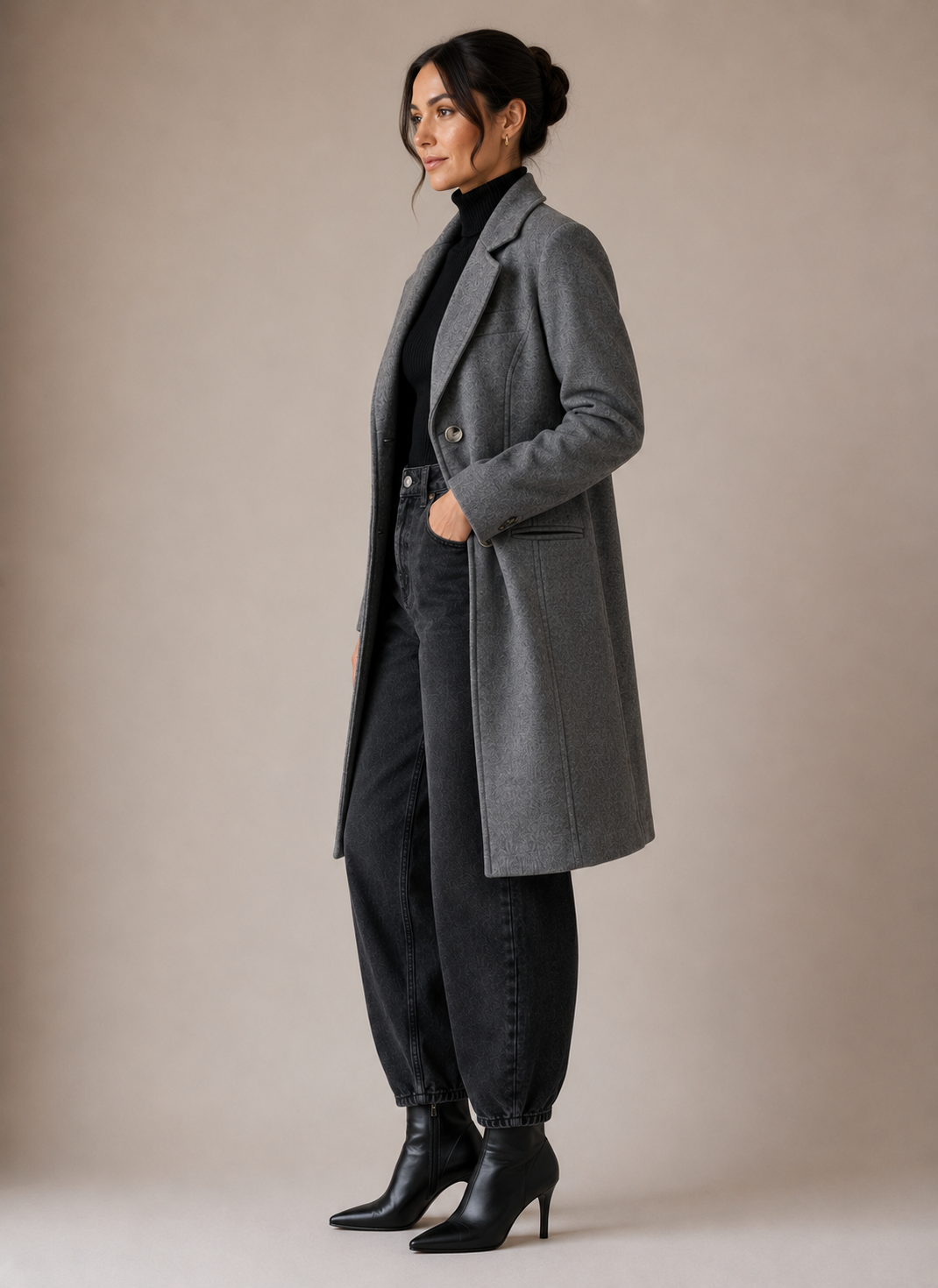 GREY COAT