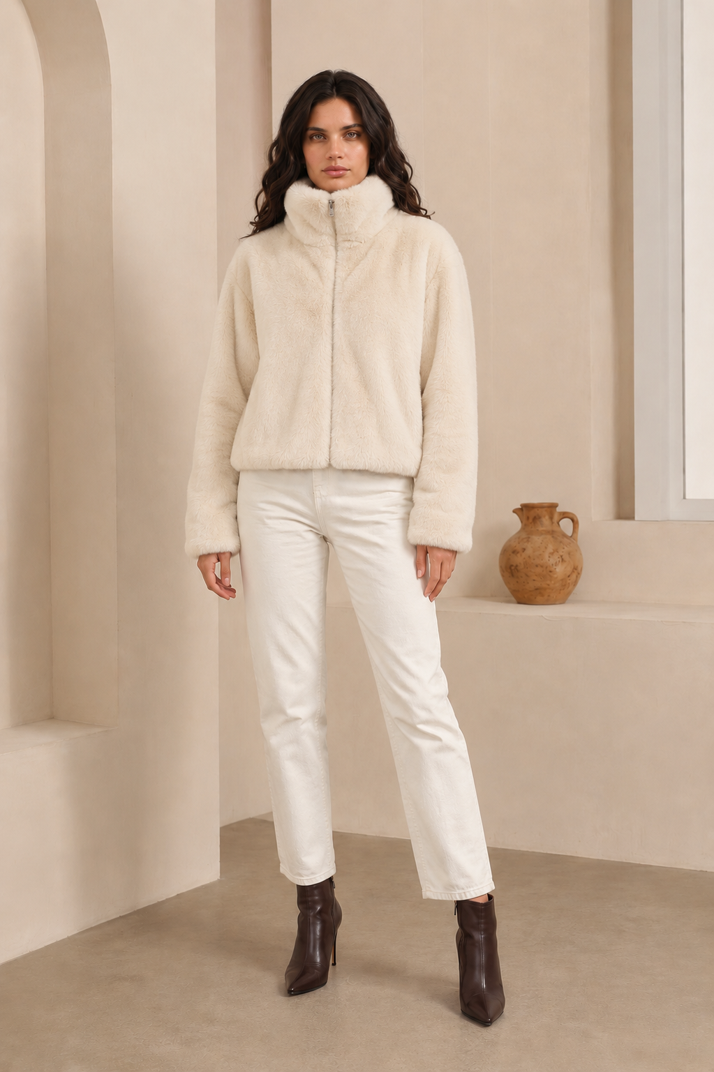 FAUX FUR BOMBER - PRE ORDER