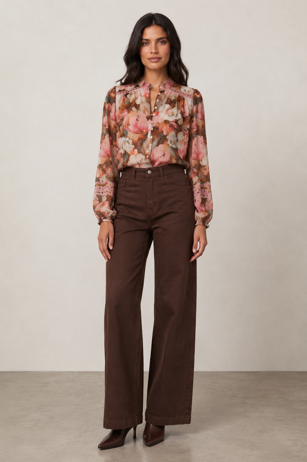 CELESTE FLORAL BLOUSE
