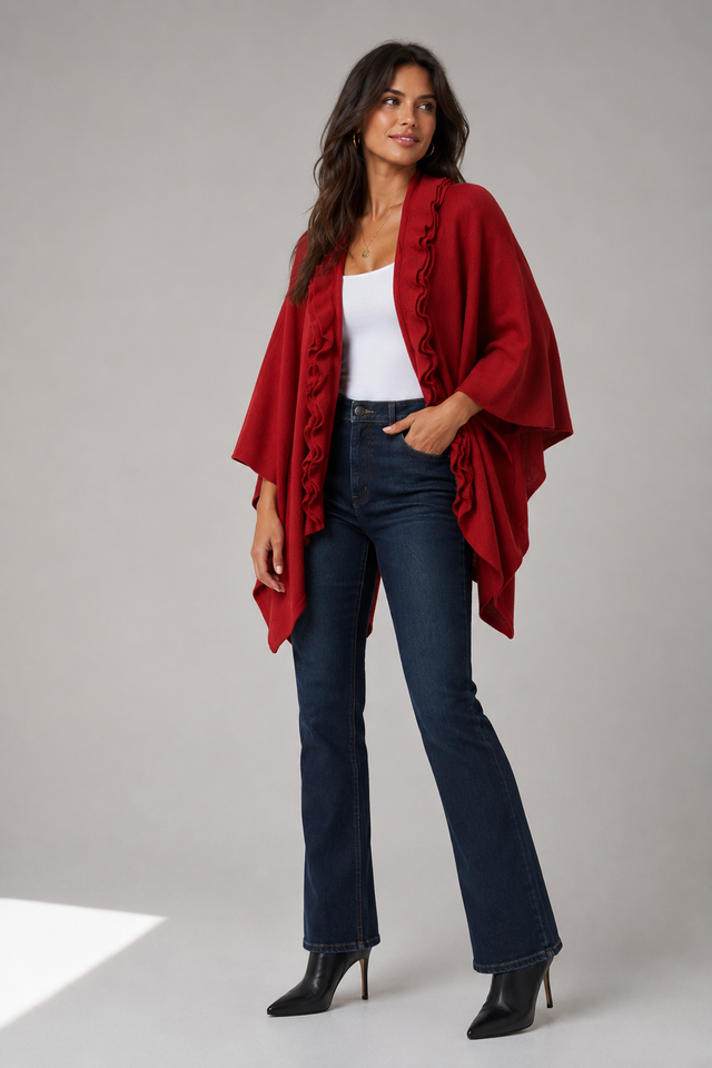 FRILL CAPE