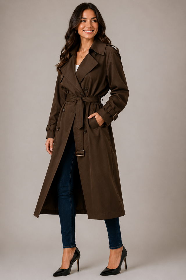 HARPERS TRENCH COAT