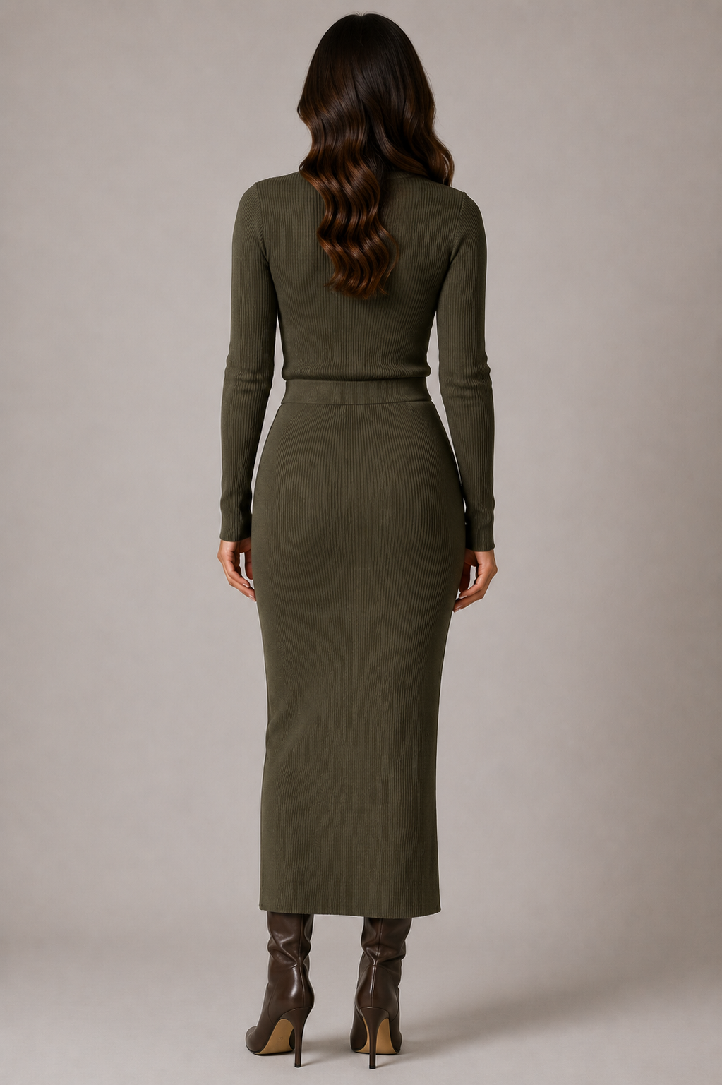 KNIT TUBE SKIRT