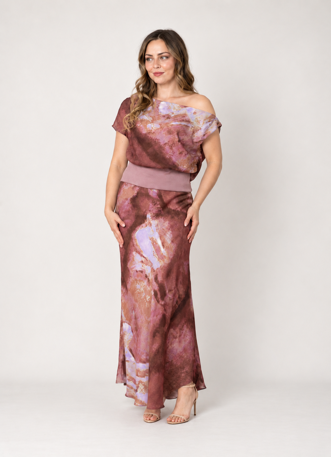 Off Shoulder  Dye Top