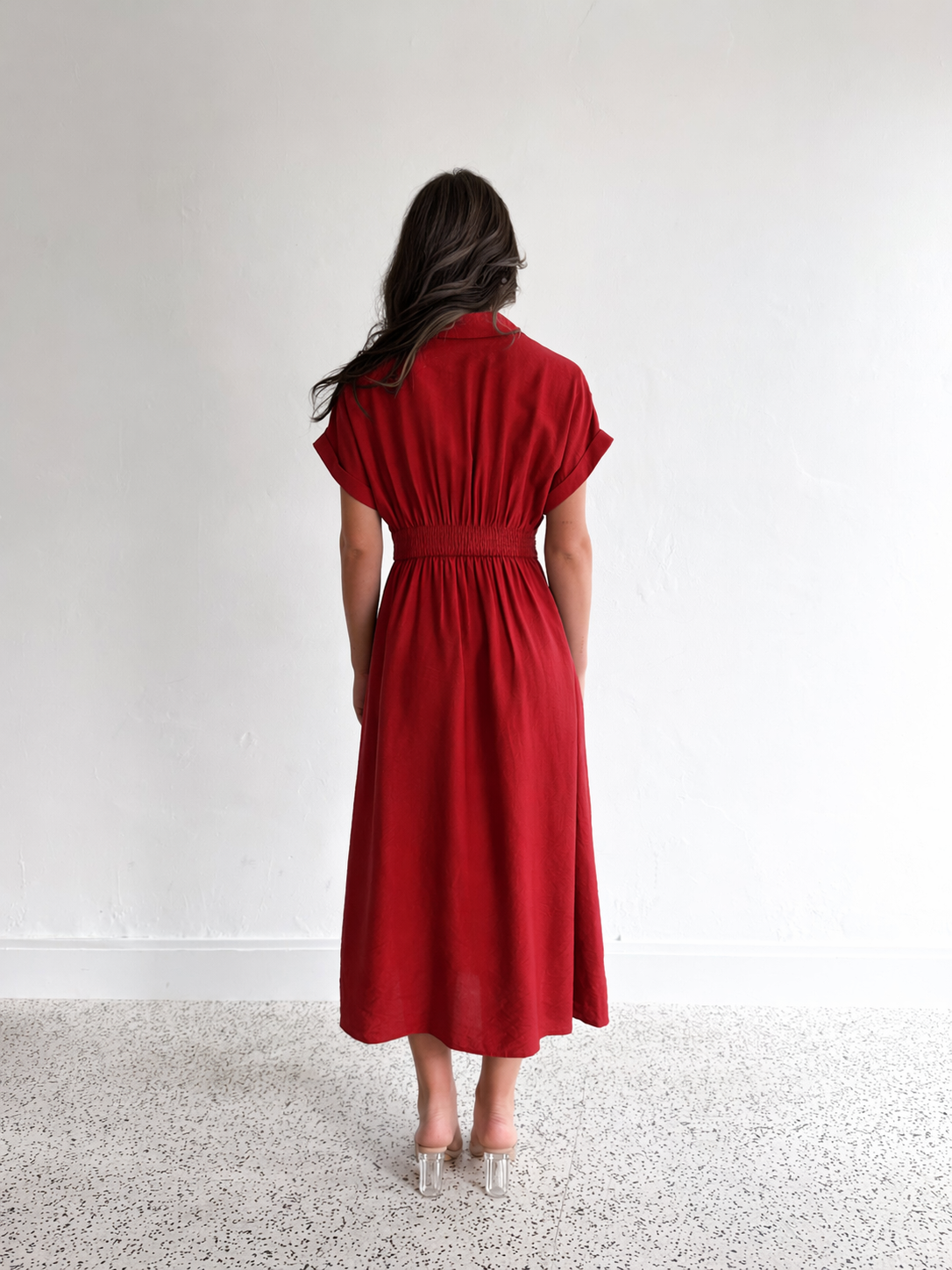 MILA TWIST WAIST DRESS- NEW COLOURS