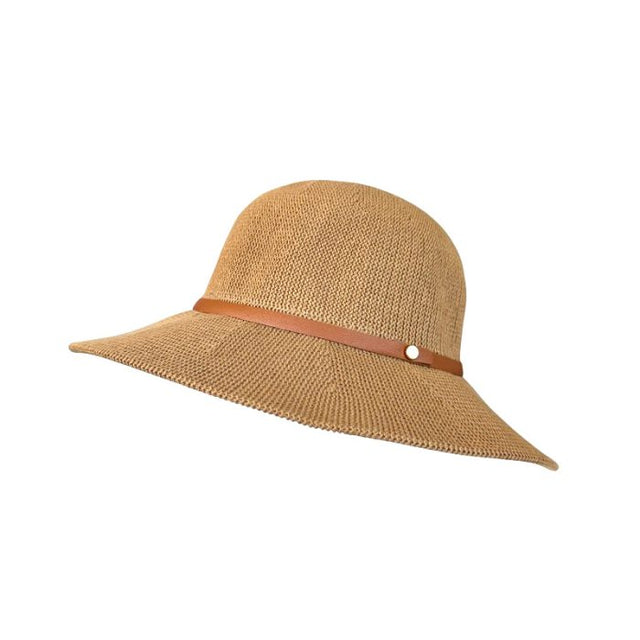 Wide Brim Floppy Hat with Lining