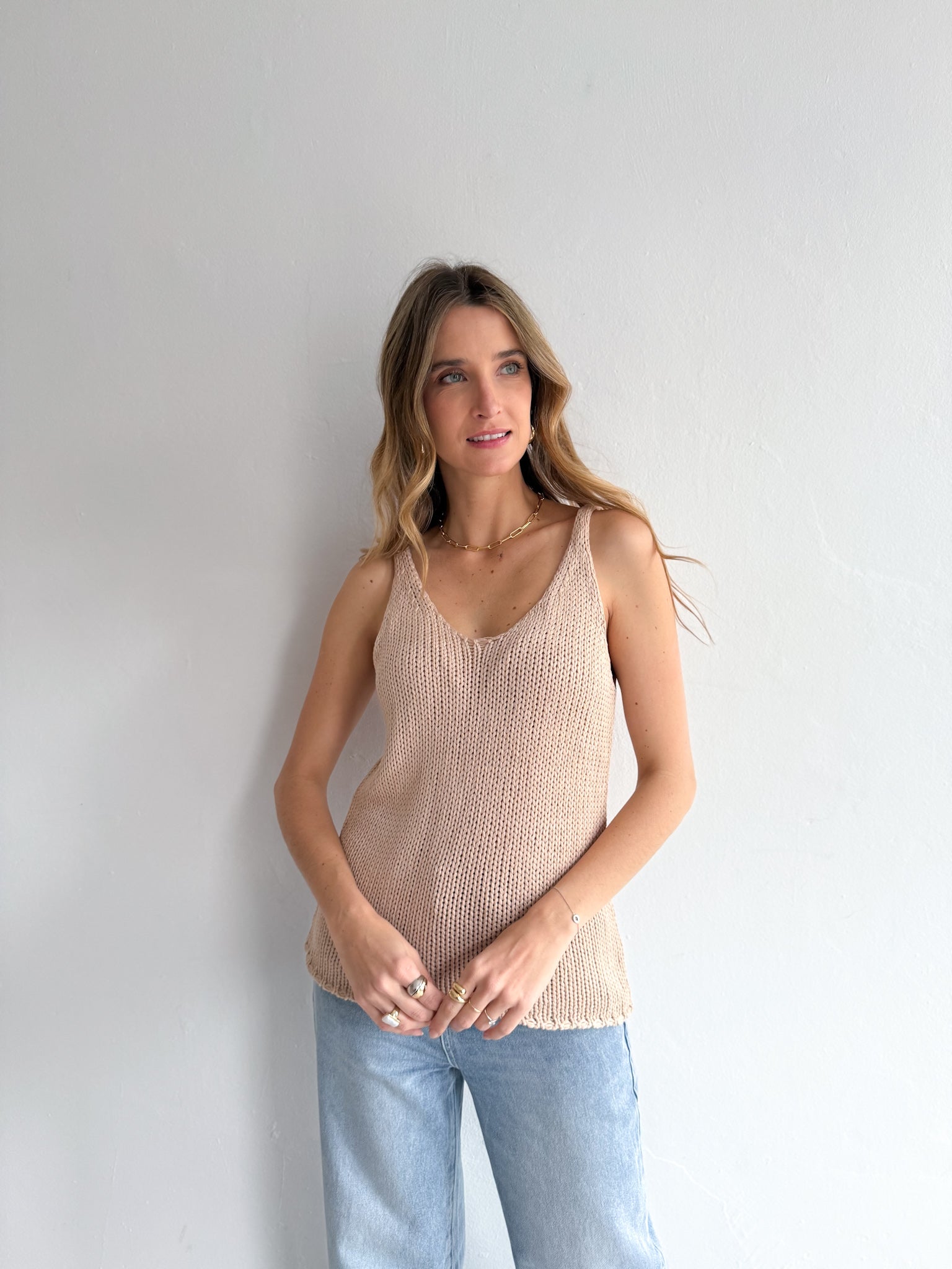 KNIT TANK TOP