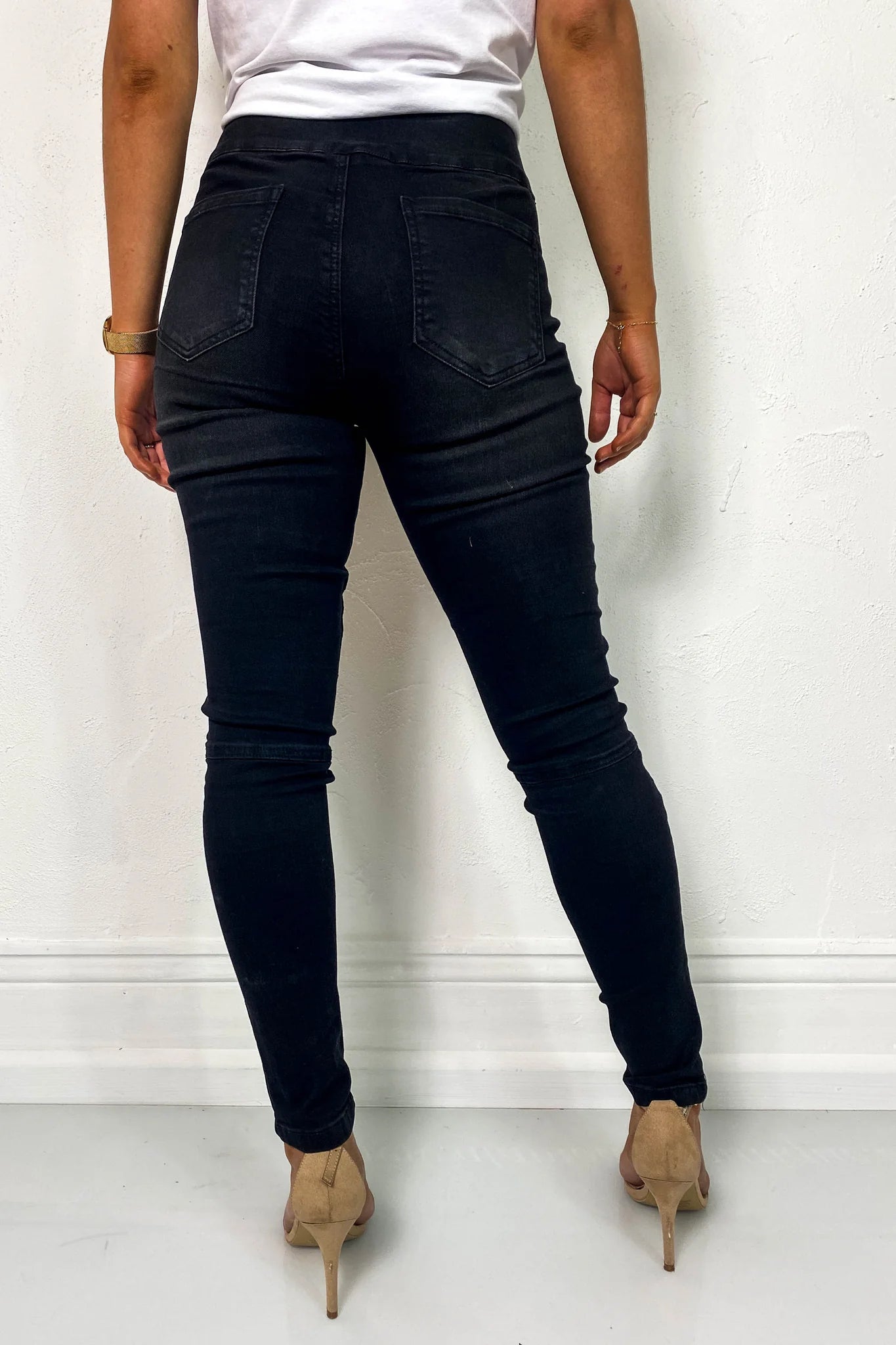 ZOE PANEL PULL UP JEANS