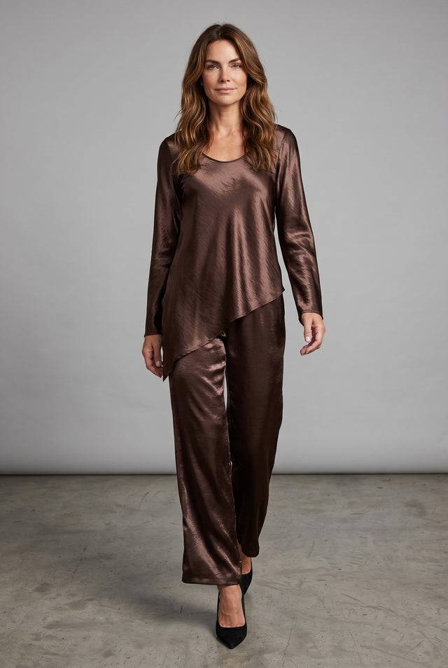 SATIN BIAS TOP