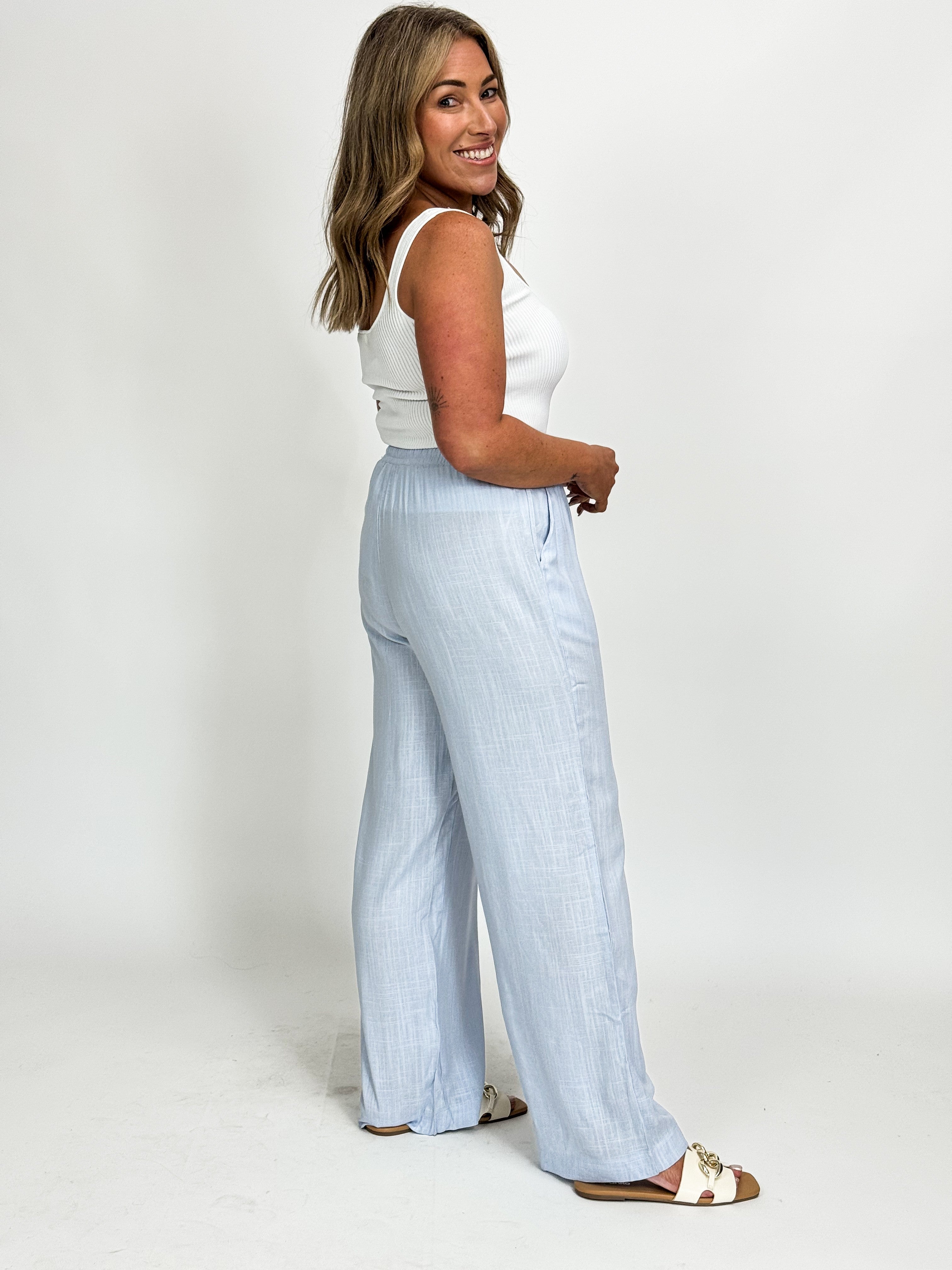 ROMAN RELAXED PANT - BLUE & NAVY