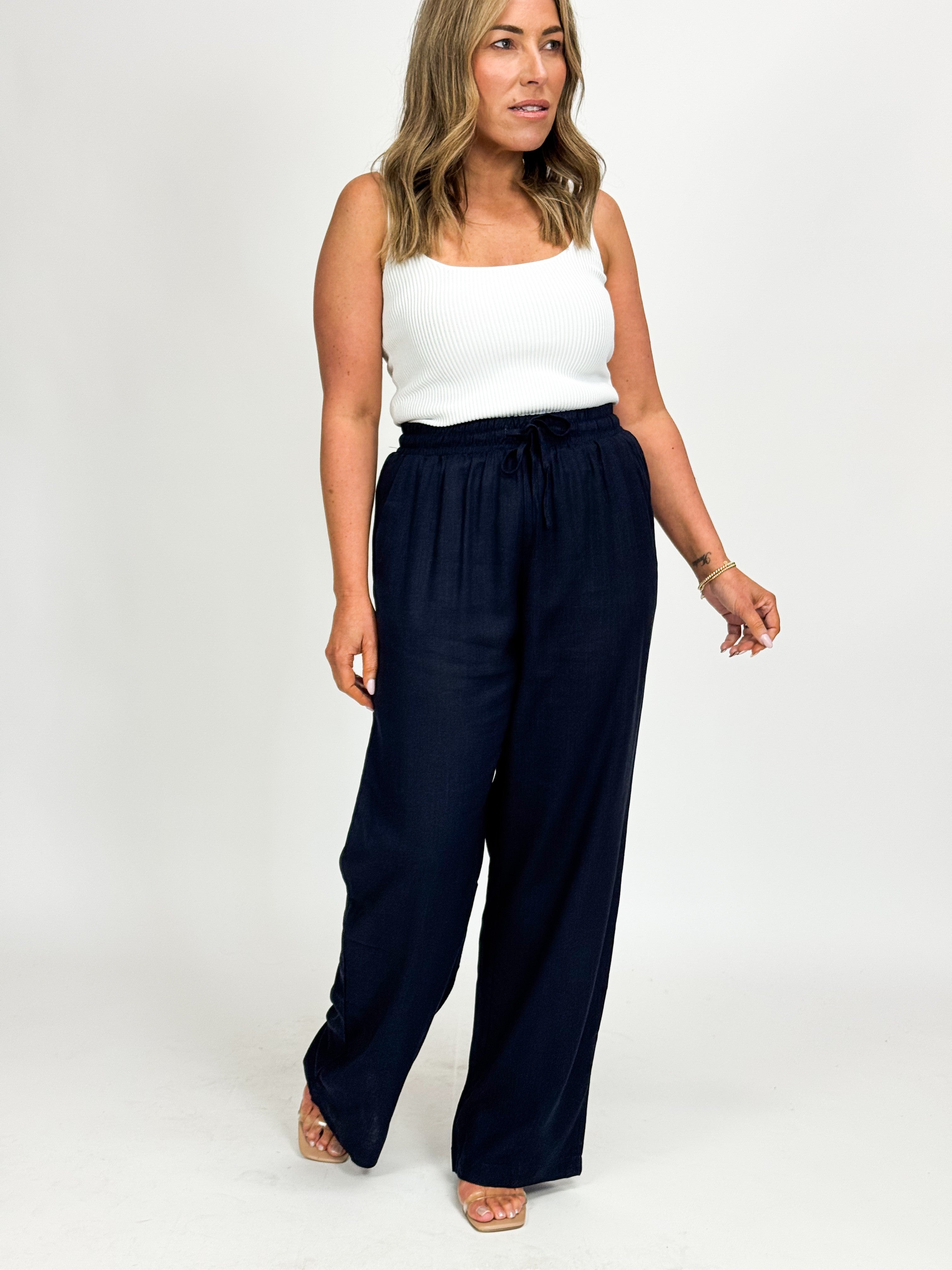 ROMAN RELAXED PANT - BLUE & NAVY