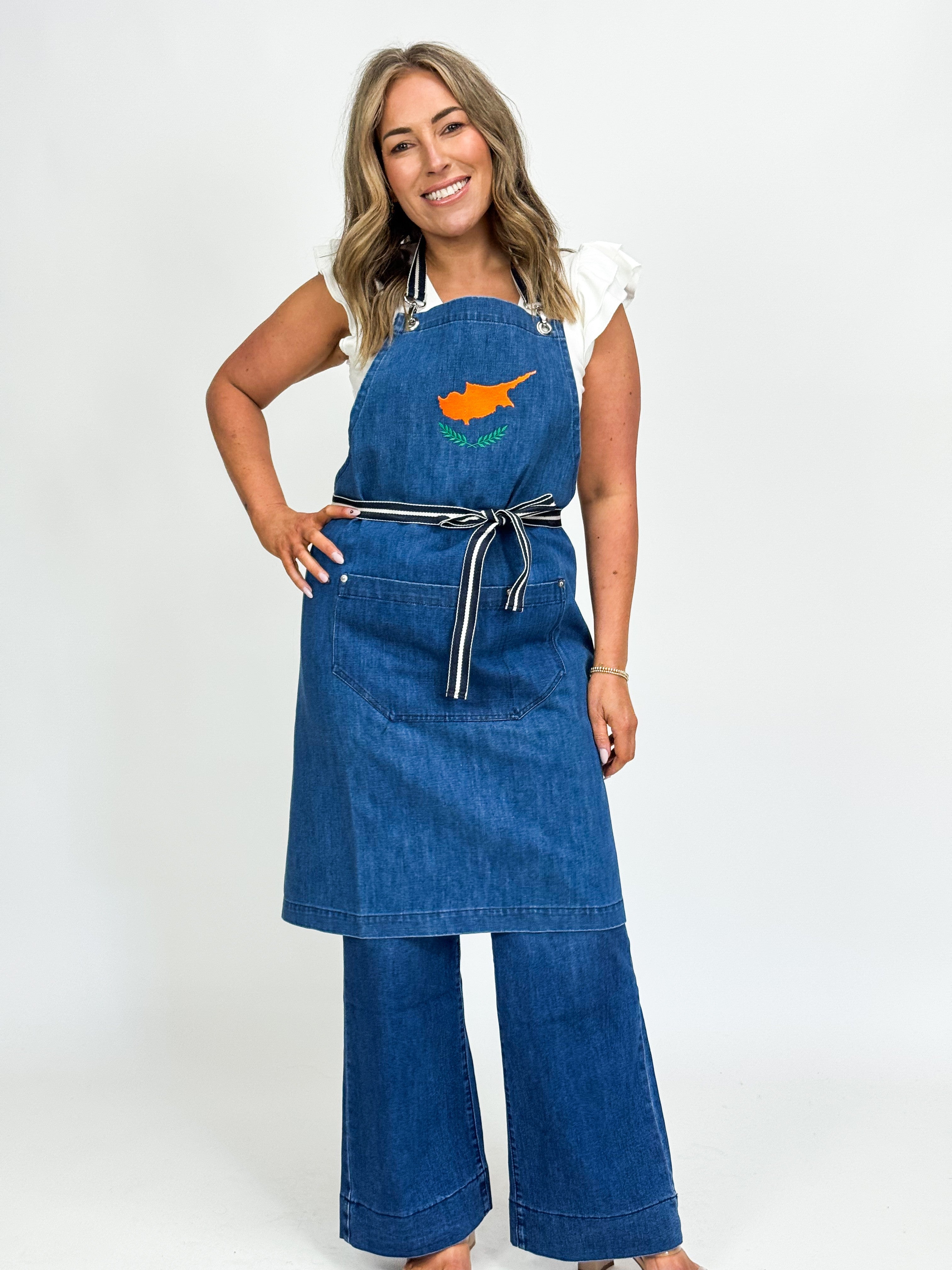 EMBROIDERED APRON- CYPRUS