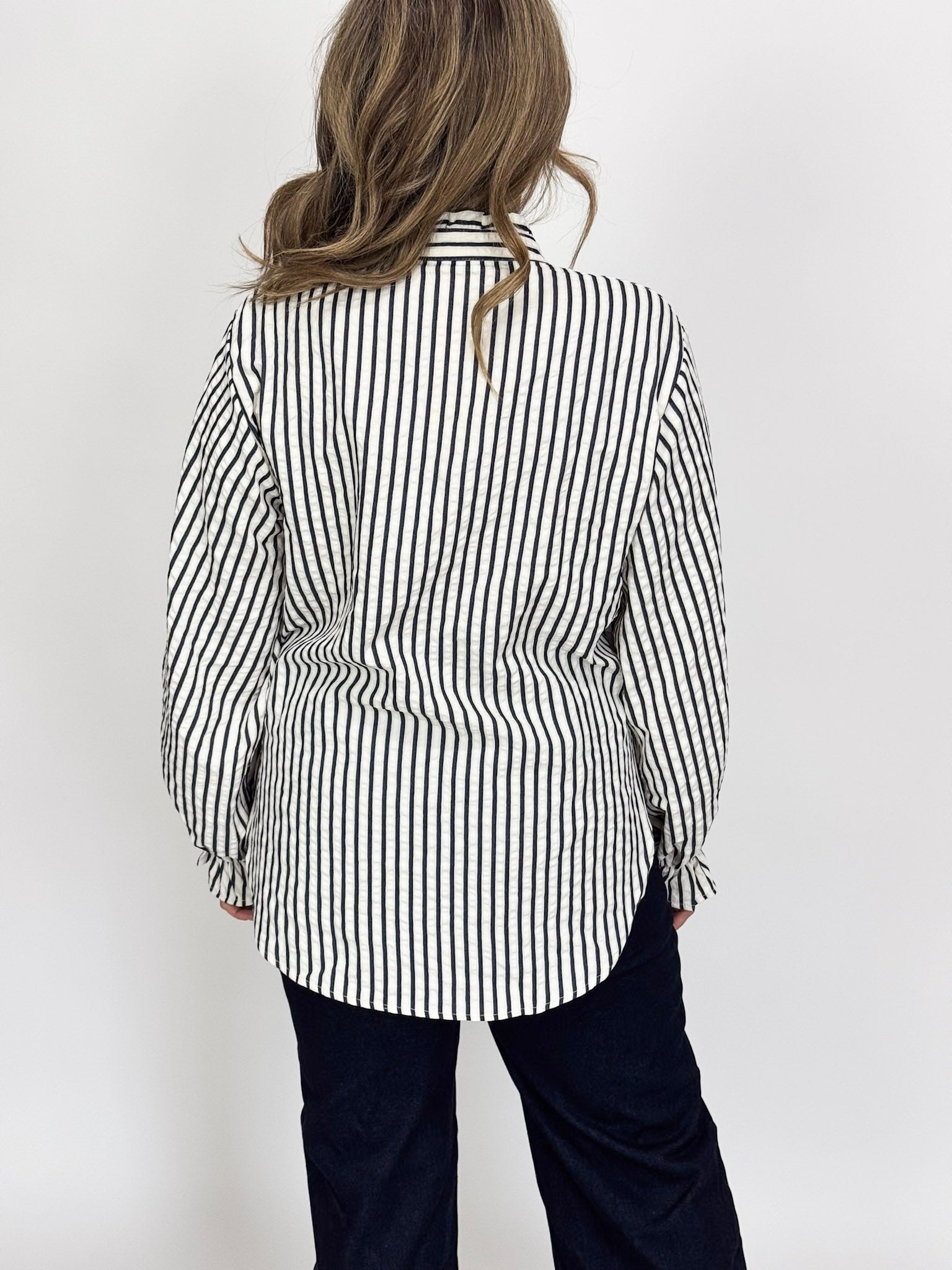 DOBBY STRIPE SHIRT