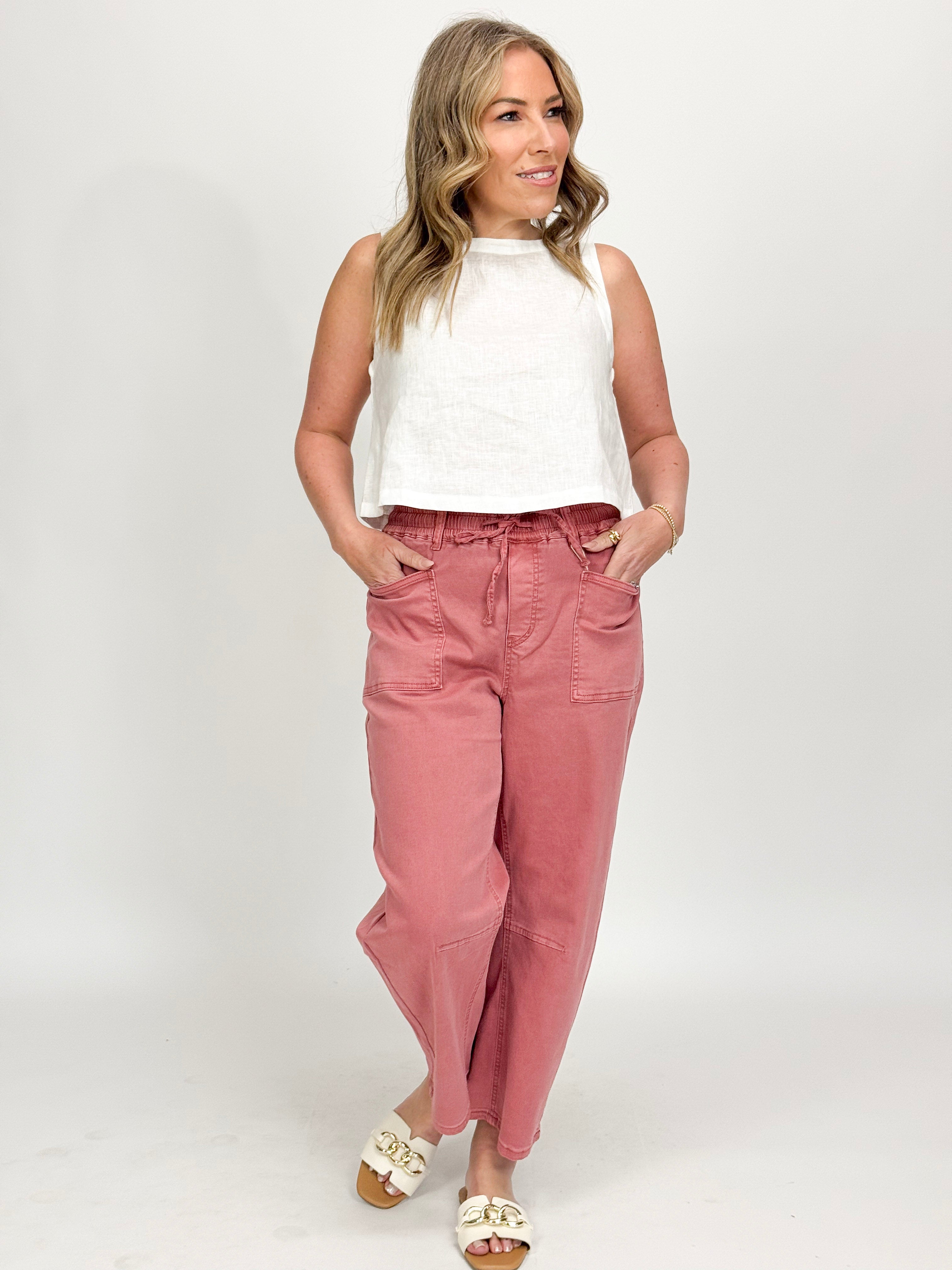 TUSCAN RELAXED BARREL JEANS