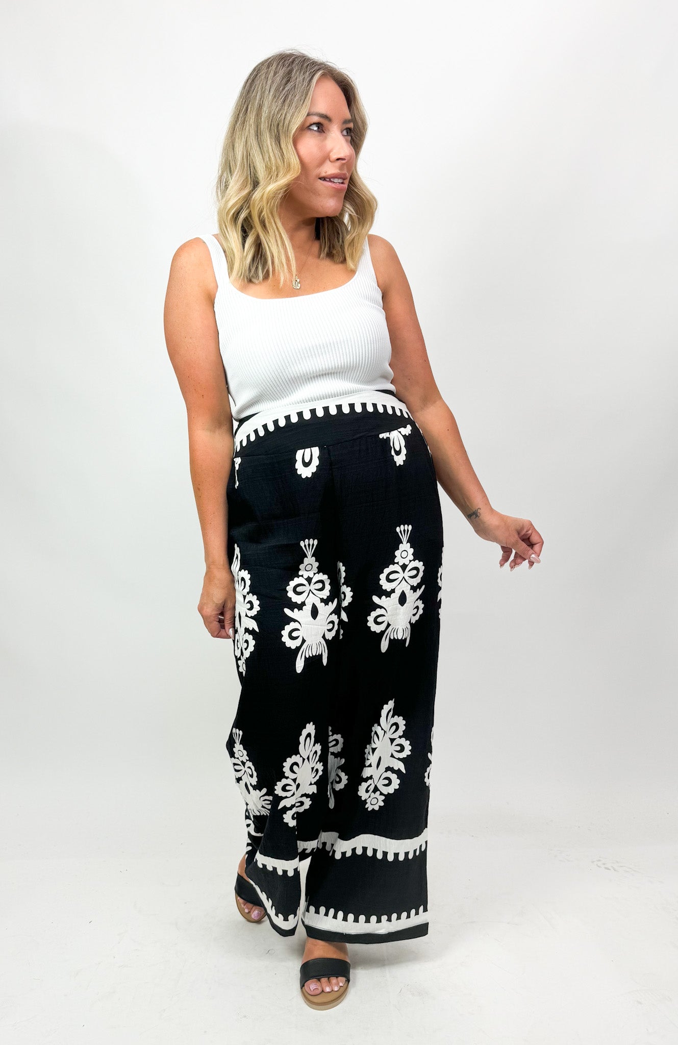 CELESTE PRINT PANTS