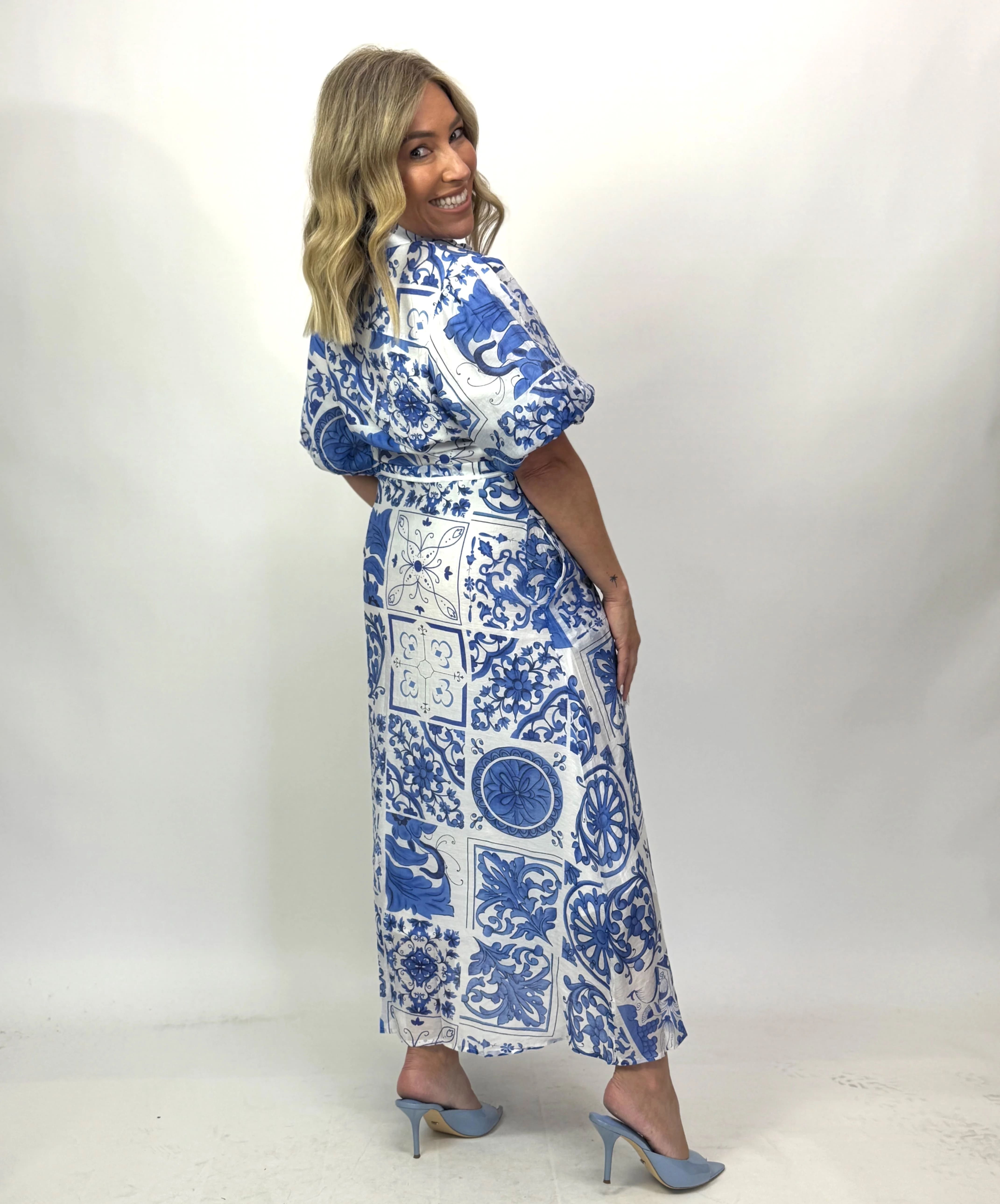 ATHENA MAXI SHIRT DRESS