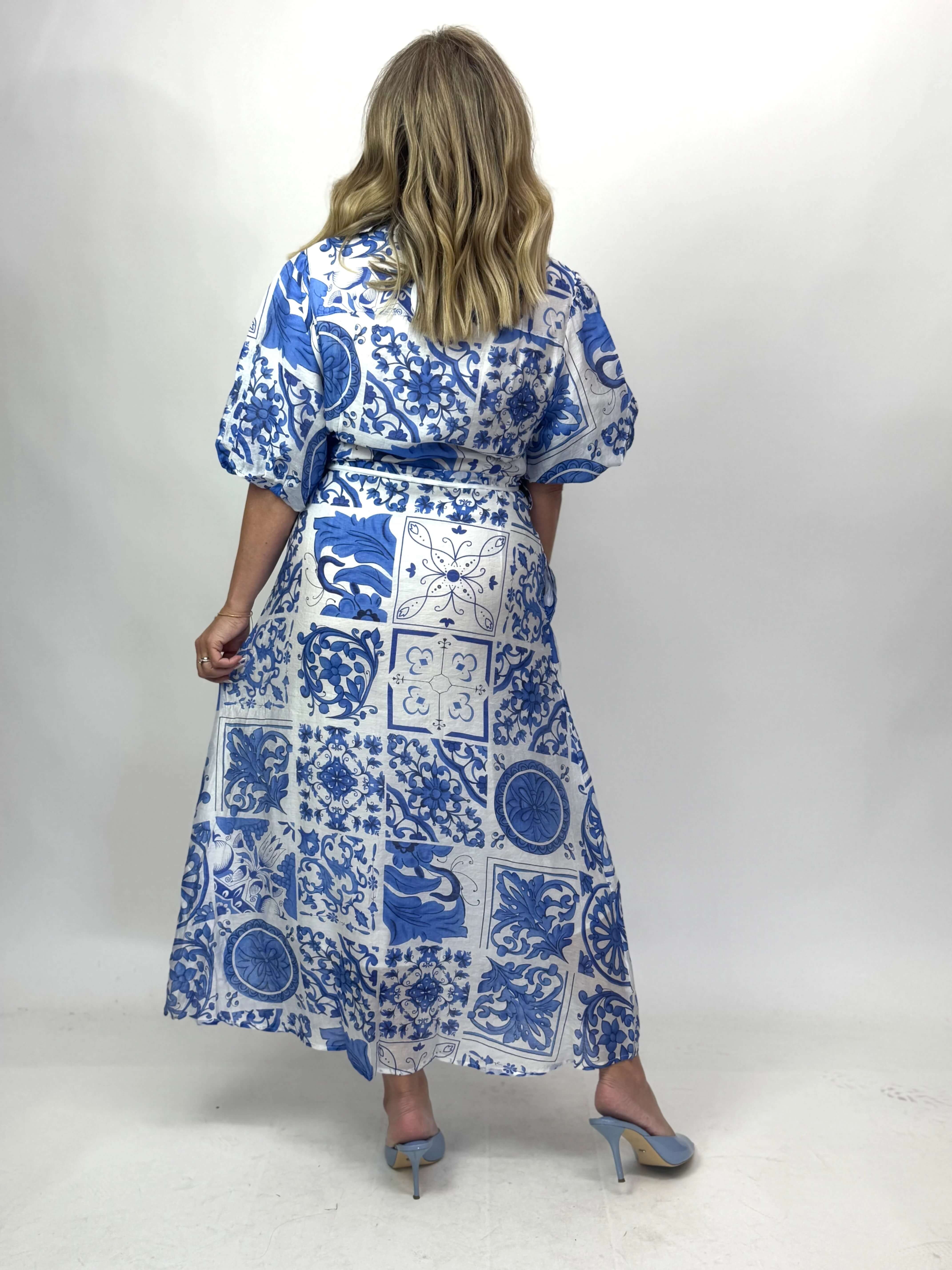 ATHENA MAXI SHIRT DRESS
