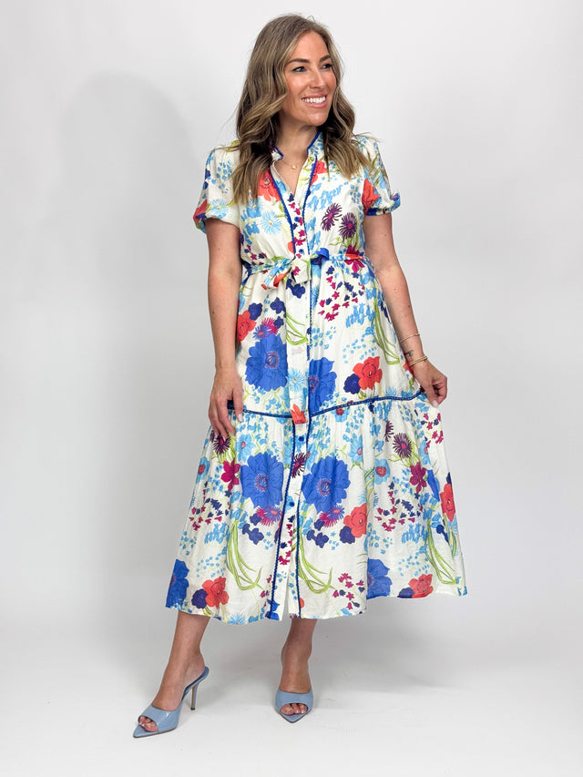 POPPY GARDEN SHIRT DRESS