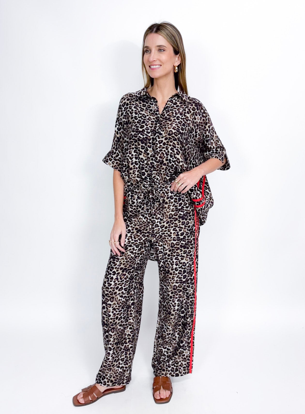 LEO CONTRAST RELAXED PANT