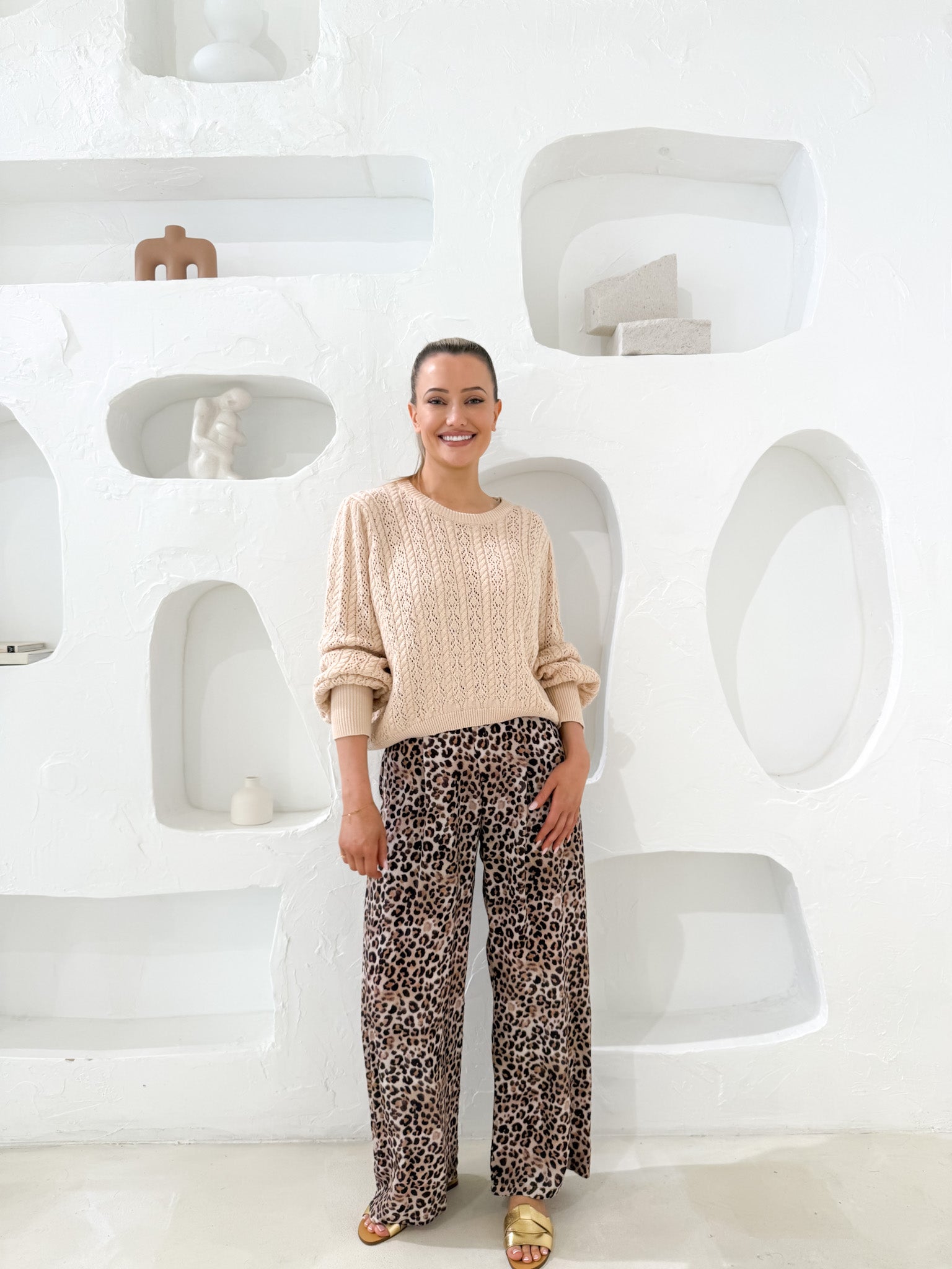 LEO PRINT CLASSIC PANT