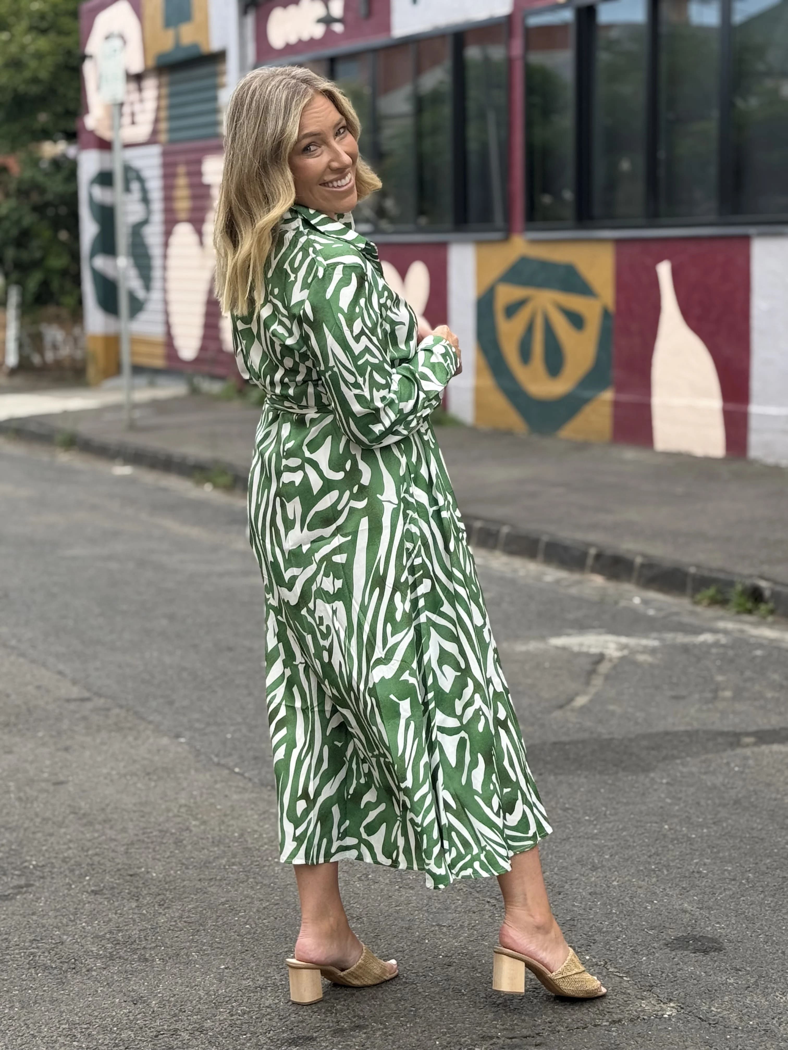 DEMI  ANIMAL SHIRT DRESS