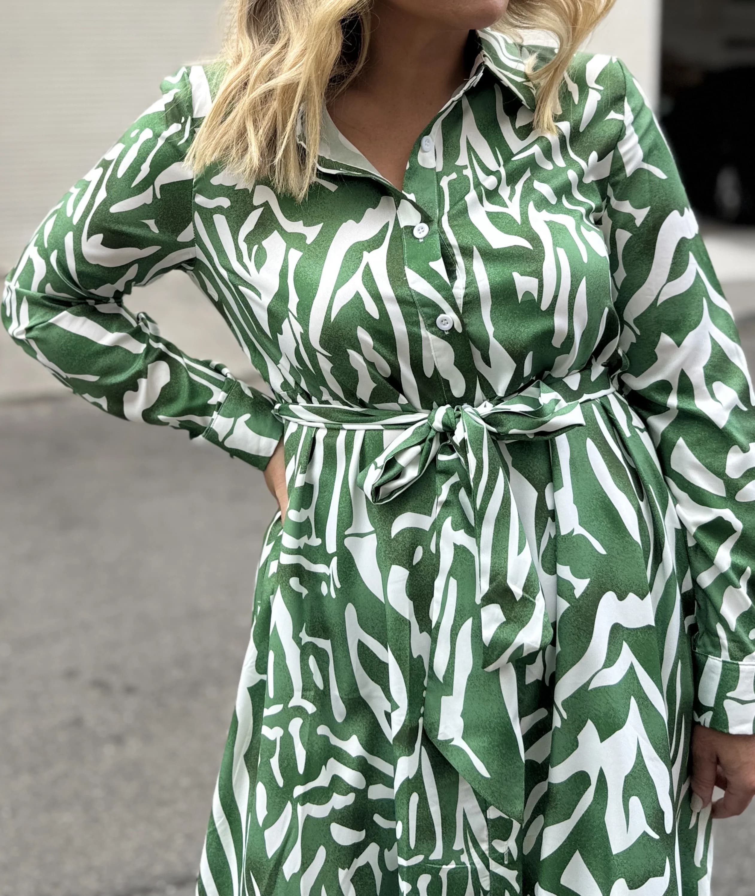DEMI  ANIMAL SHIRT DRESS