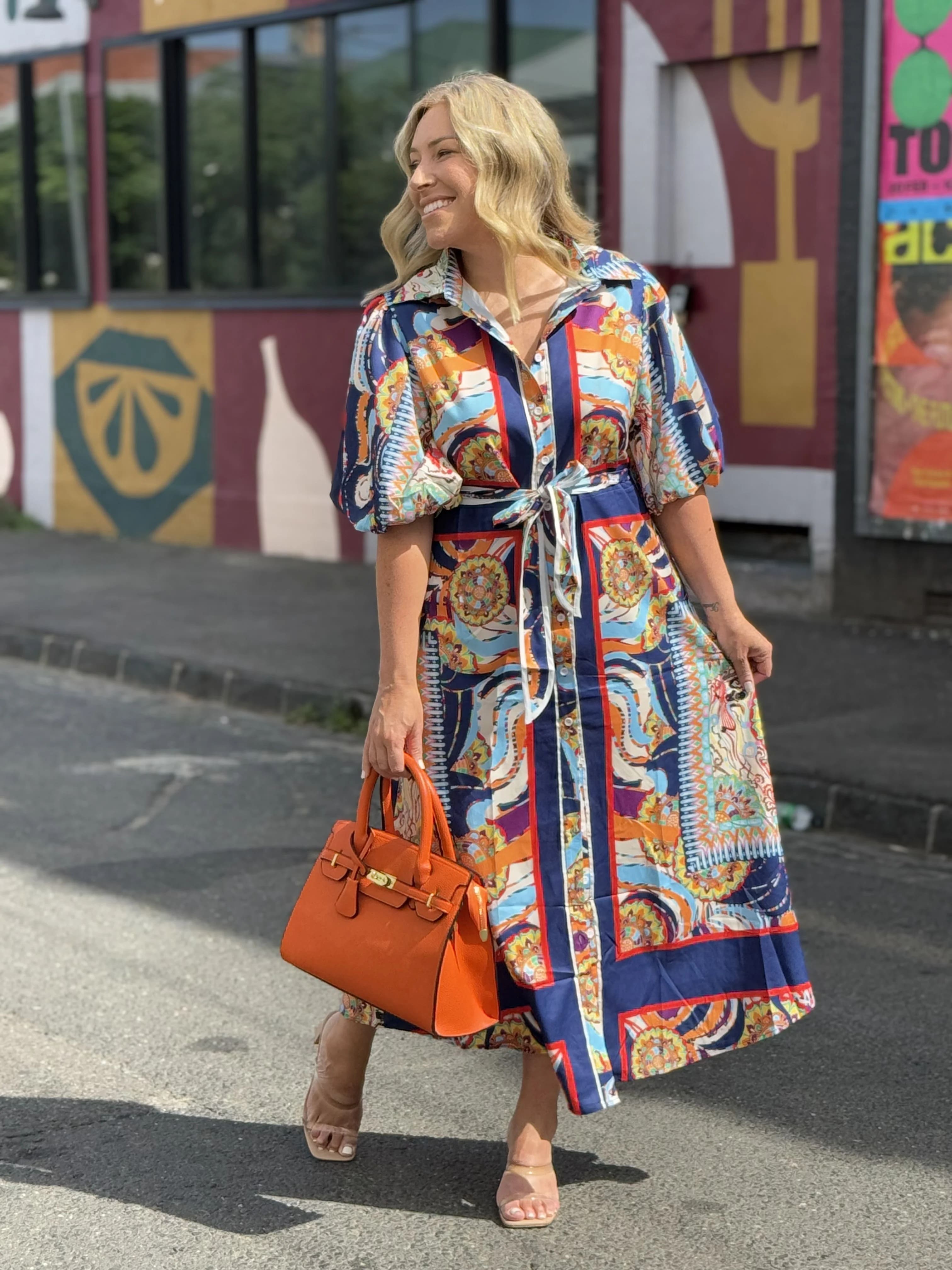 PICASSO MIDI DRESS